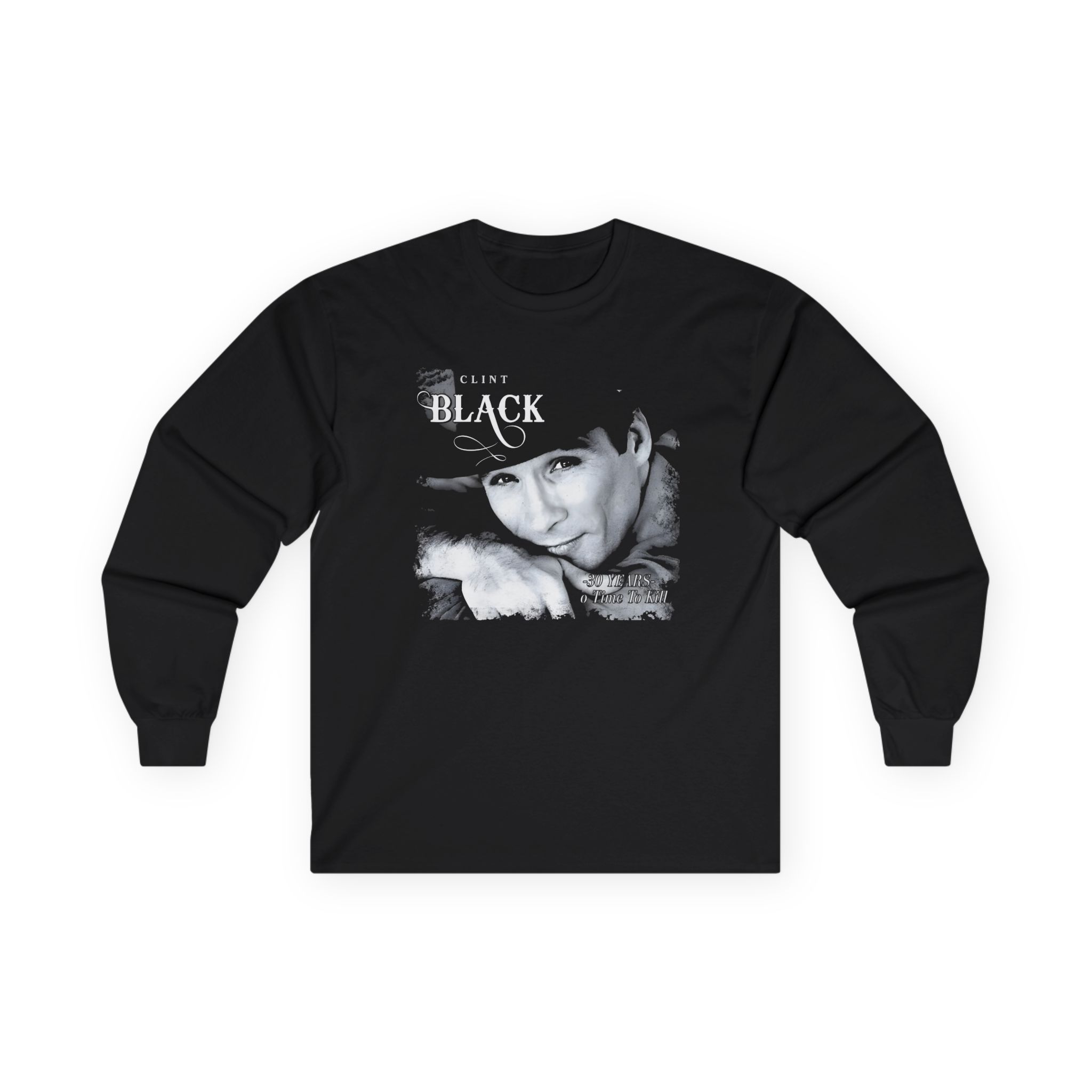 Clint Black No Time to Kill 30th Anniversary Unisex Ultra Cotton Long Sleeve Tee