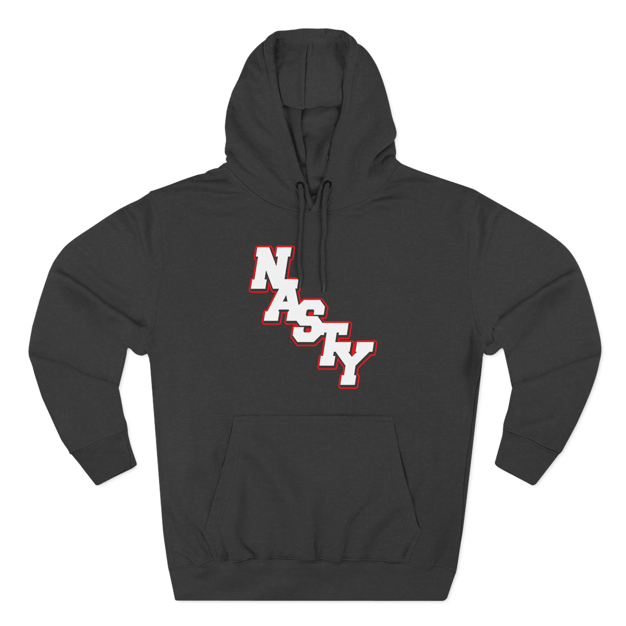 Nasty Three-Panel Fleece Hoodie