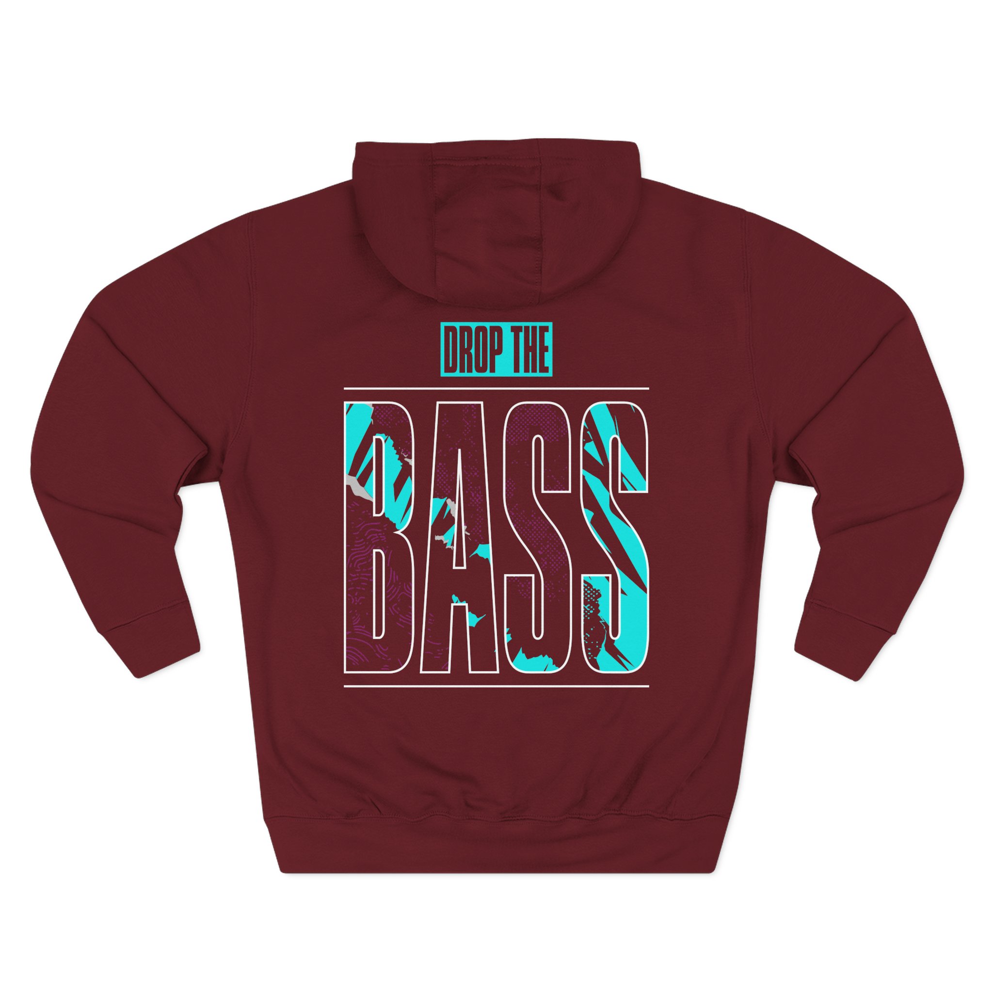 Dimitri K Three-Panel Fleece Hoodie