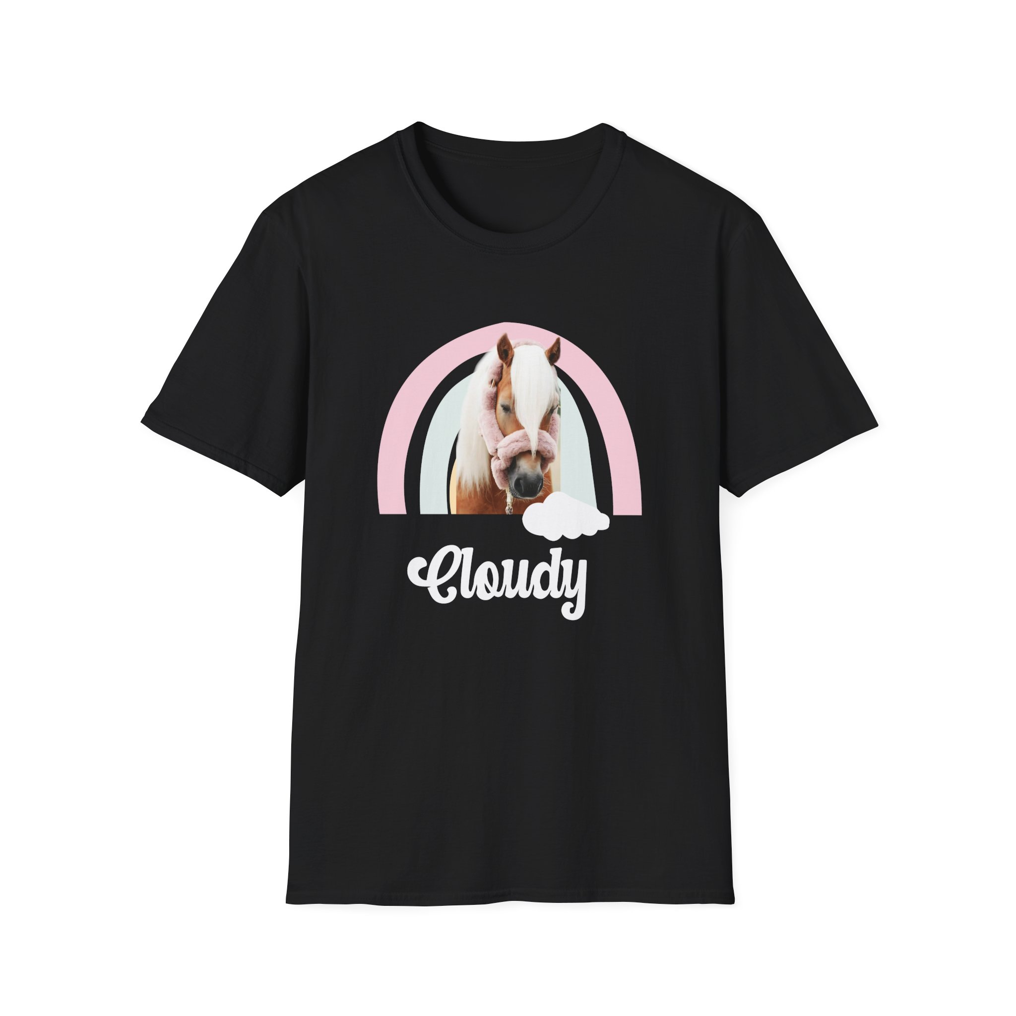 Harlow and Popcorn Unisex Softstyle T-Shirt