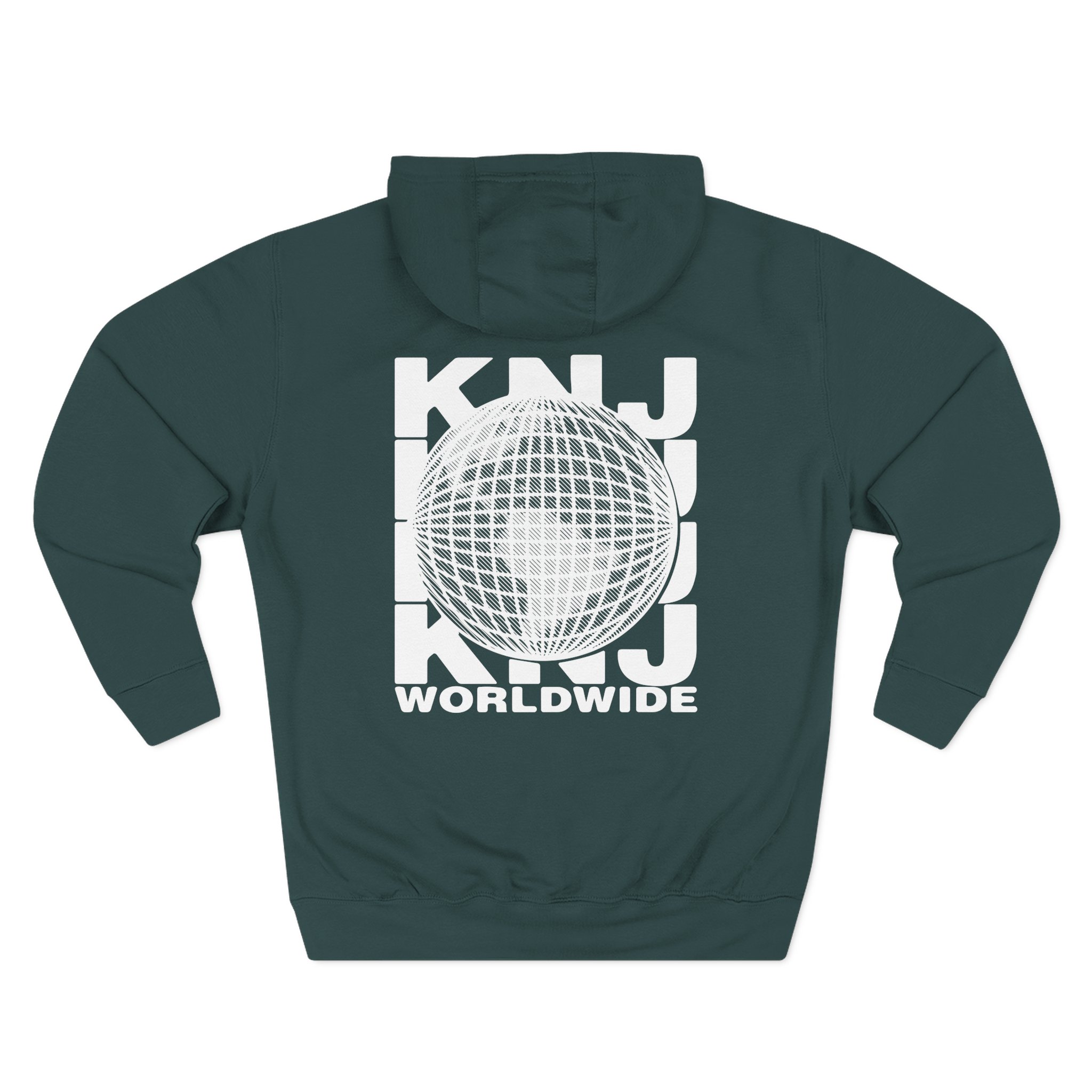 KNJ Worldwide Three-Panel Fleece Hoodie