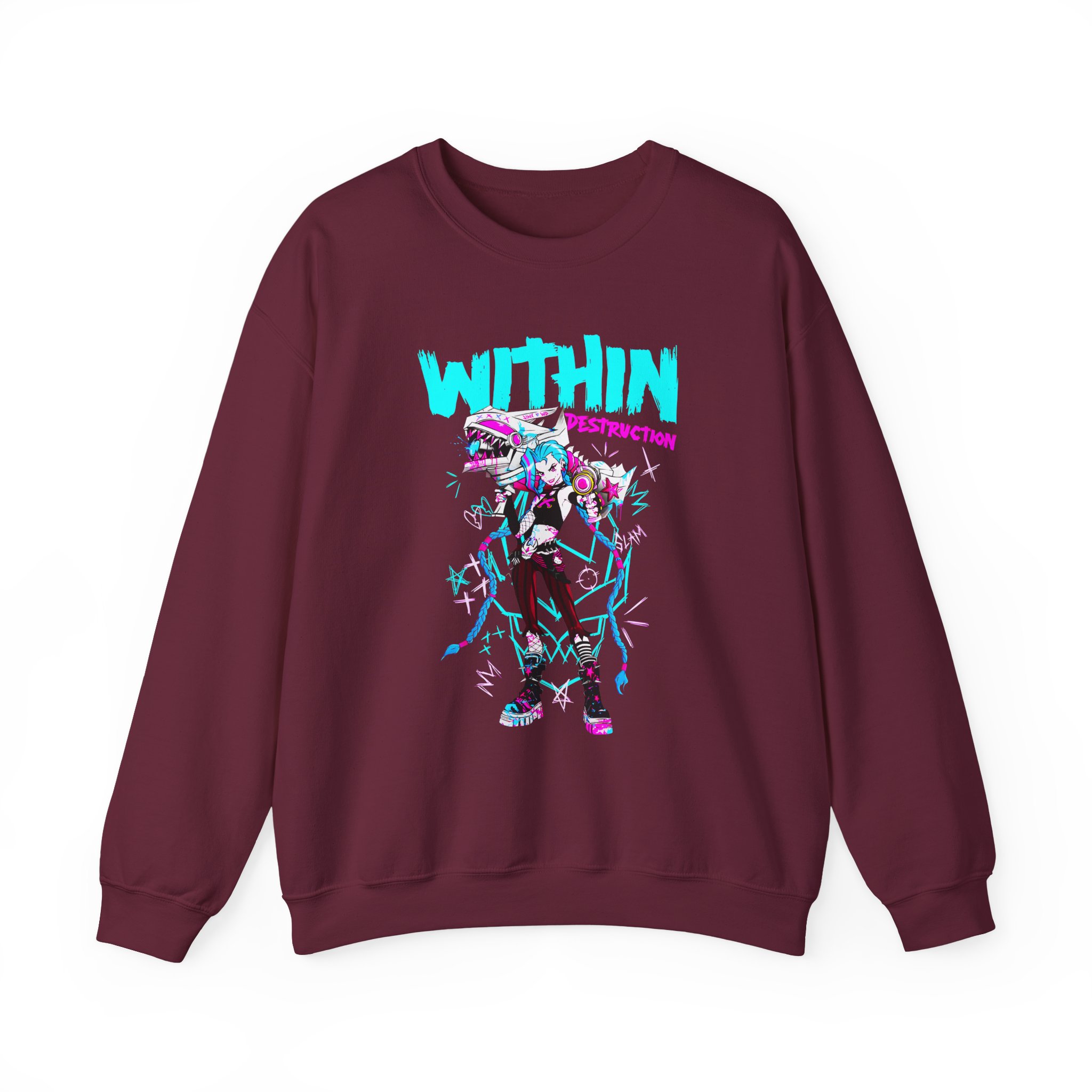 Within Destruction Arcane Unisex Heavy Blend Crewneck Sweatshirt