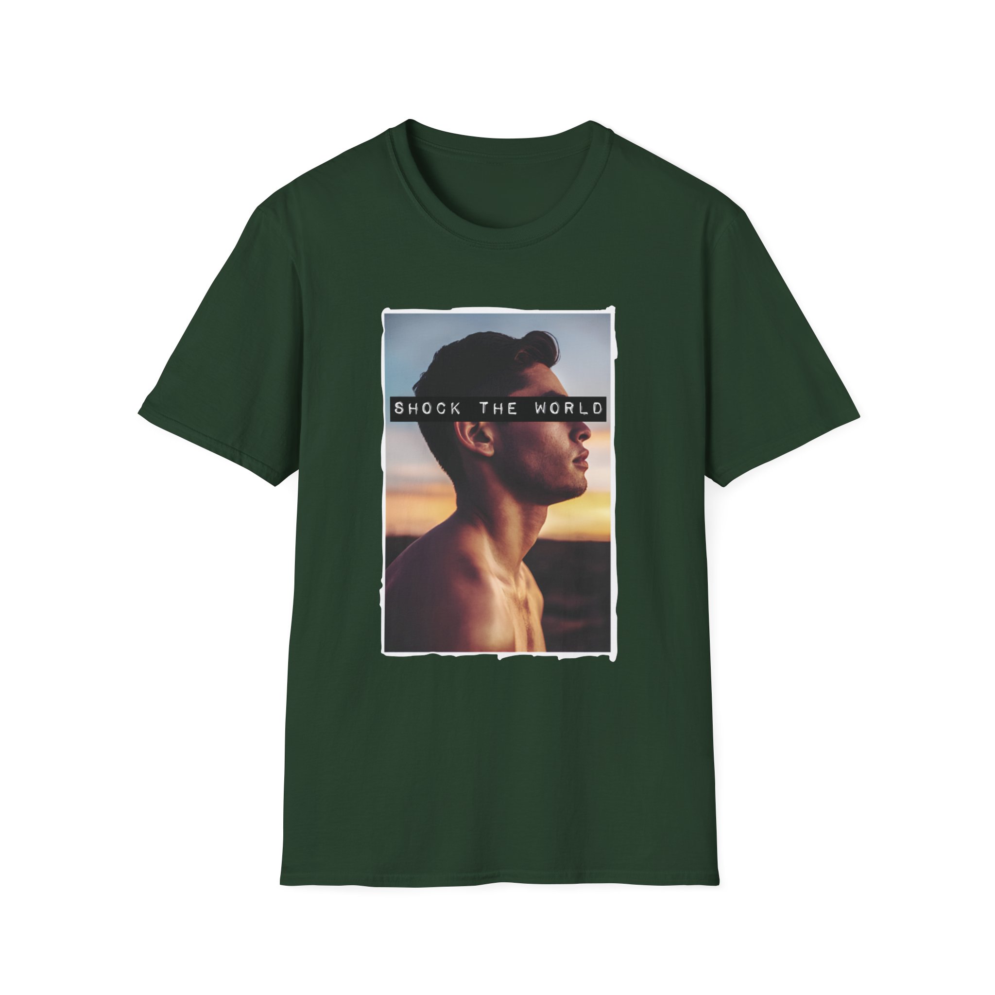 Ryan Garcia Shock the World Unisex Softstyle T-Shirt