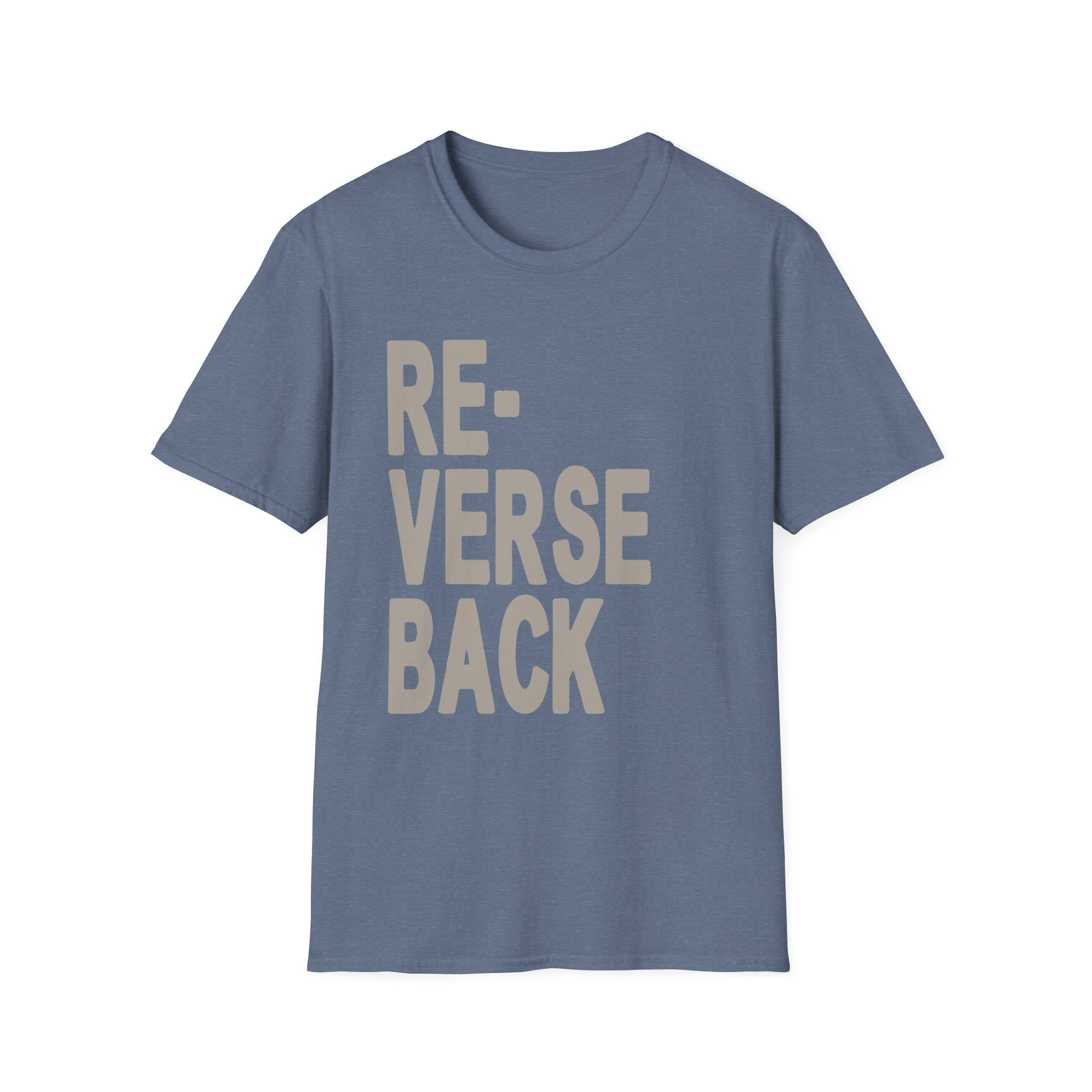 Armchair Expert Reverse Back Unisex Softstyle T-Shirt