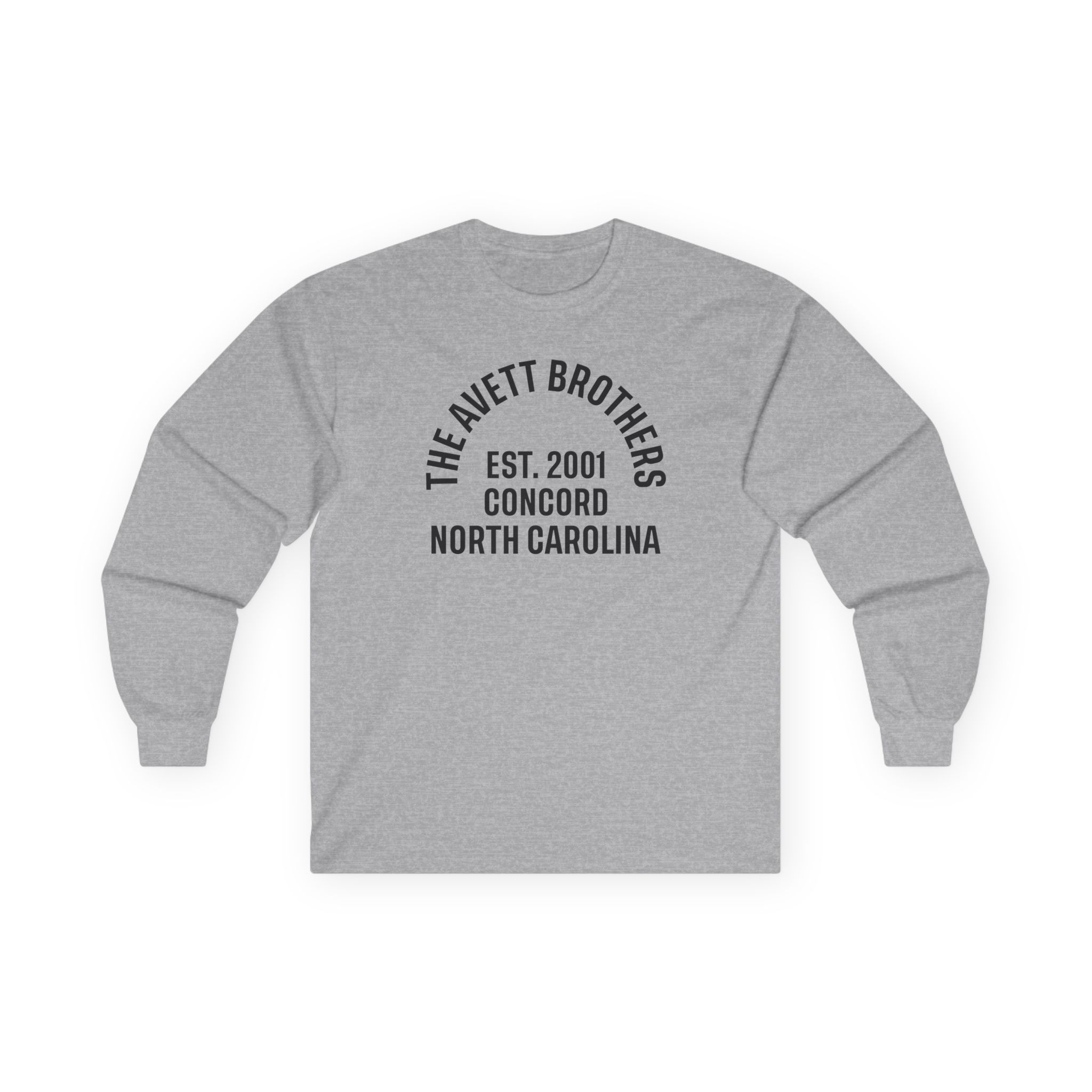 Avett Brothers Est 2001 Ringer Unisex Ultra Cotton Long Sleeve Tee