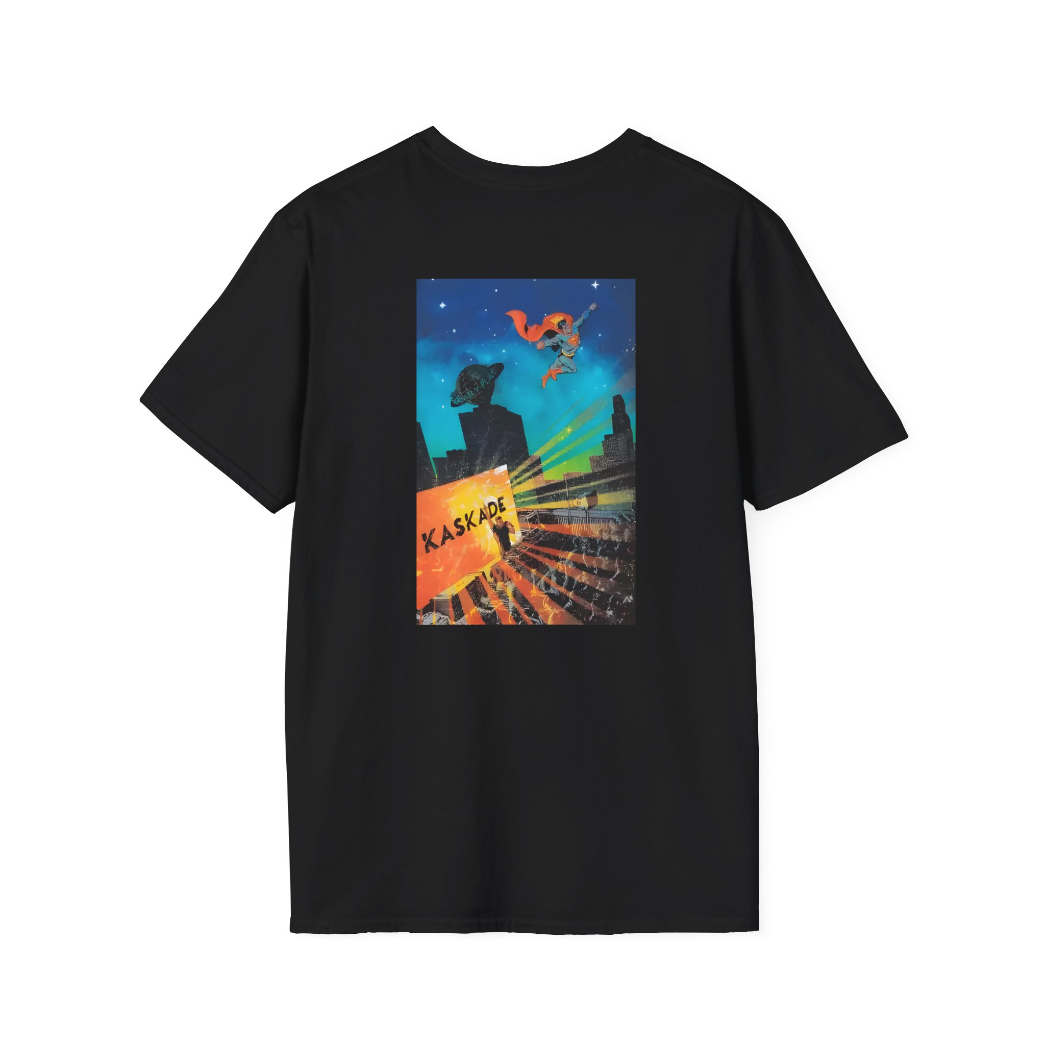 Kaskade X Superman Comic Unisex Softstyle T-Shirt