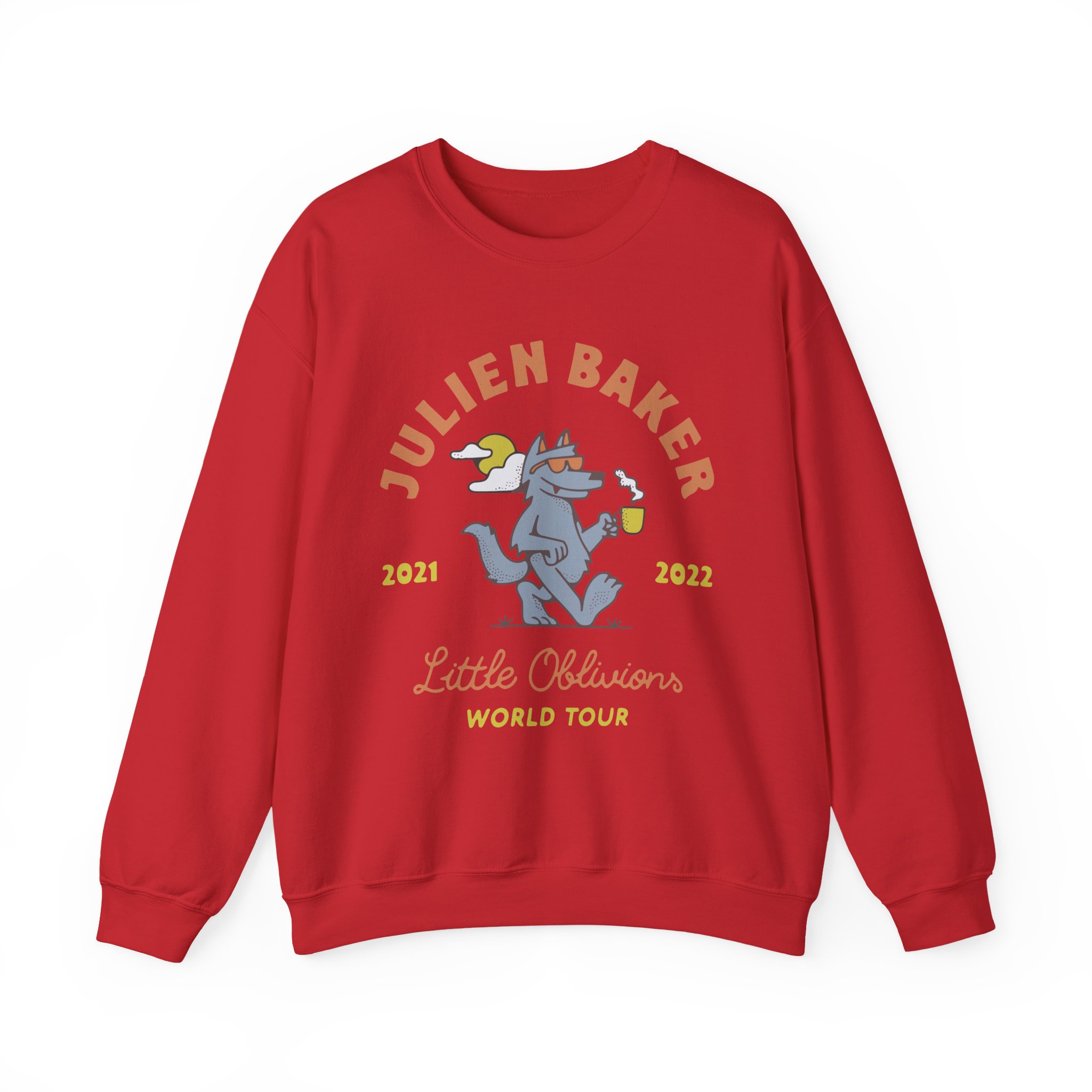 Julien Baker Little Oblivions World Tour Unisex Heavy Blendâ„¢ Crewneck Sweatshirt