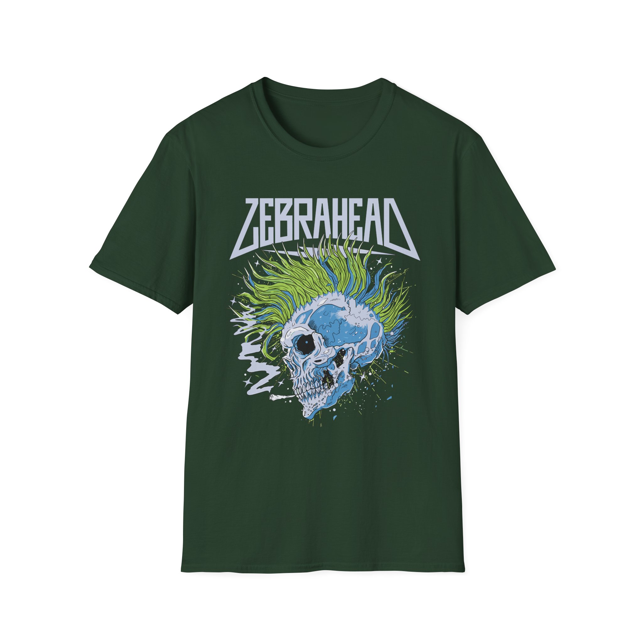 Zebrahead Skull Unisex Softstyle T-Shirt