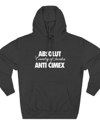 Anti Cimex Absolut Country of Sweden Three-panel Fleece Hoodie