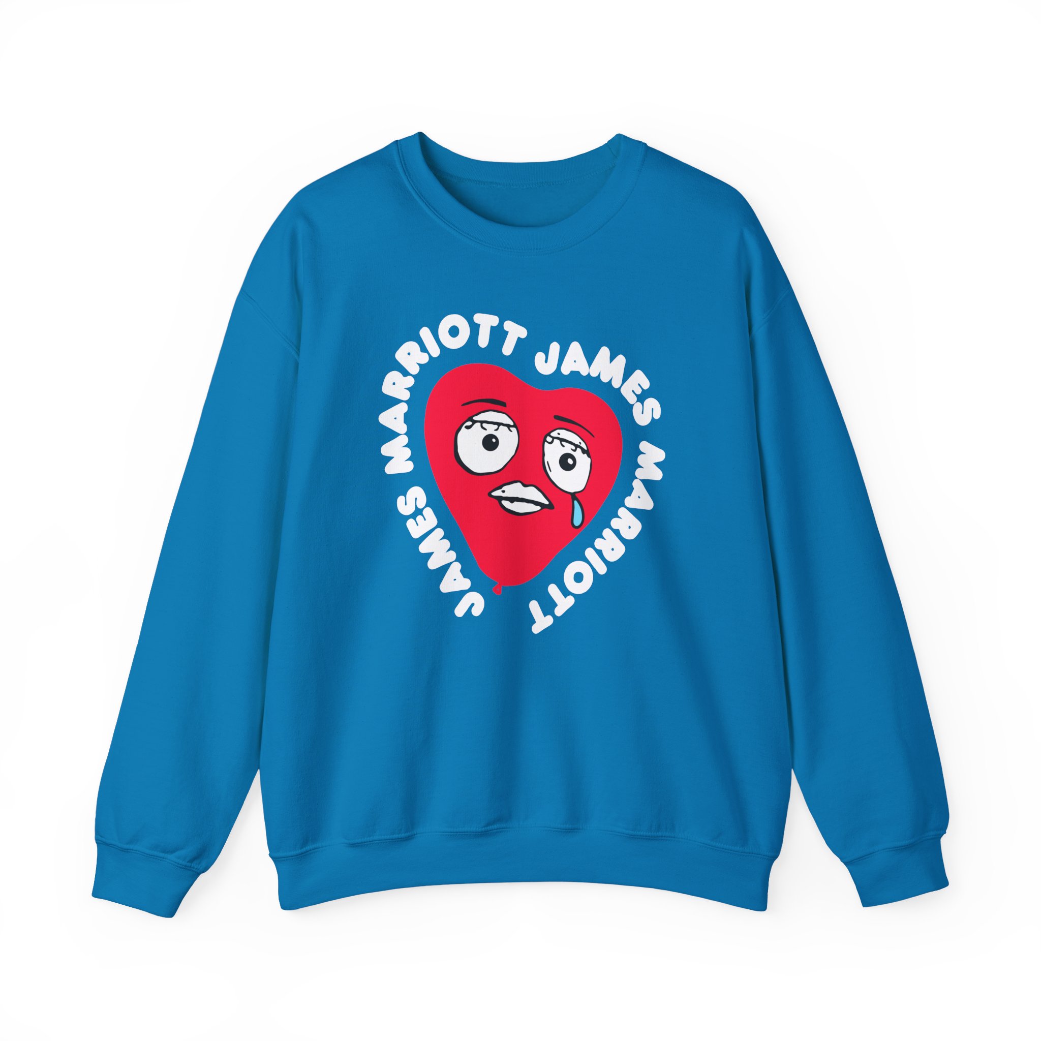 James Marriott Are We There Yet Heart Unisex Heavy Blendâ„¢ Crewneck Sweatshirt
