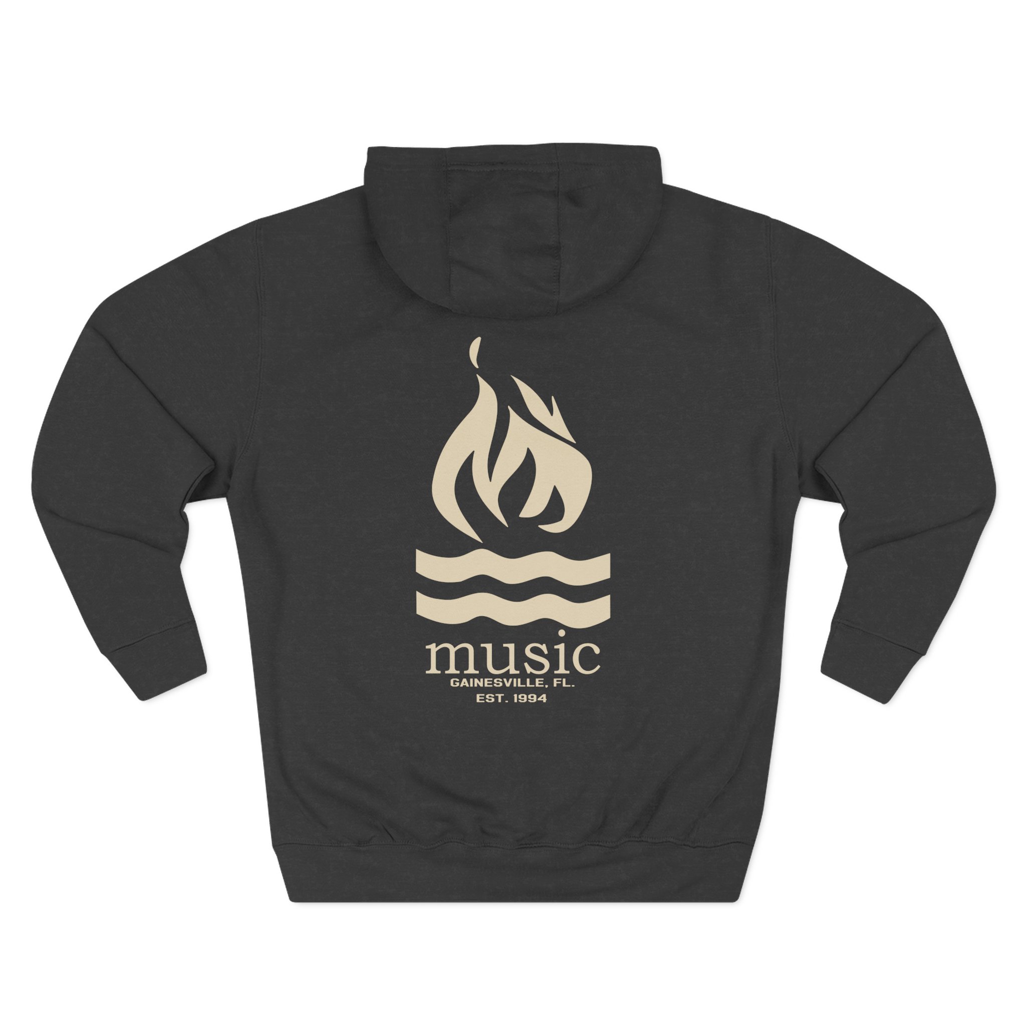 Hot Water Music Logo Three-Panel Fleece Hoodie