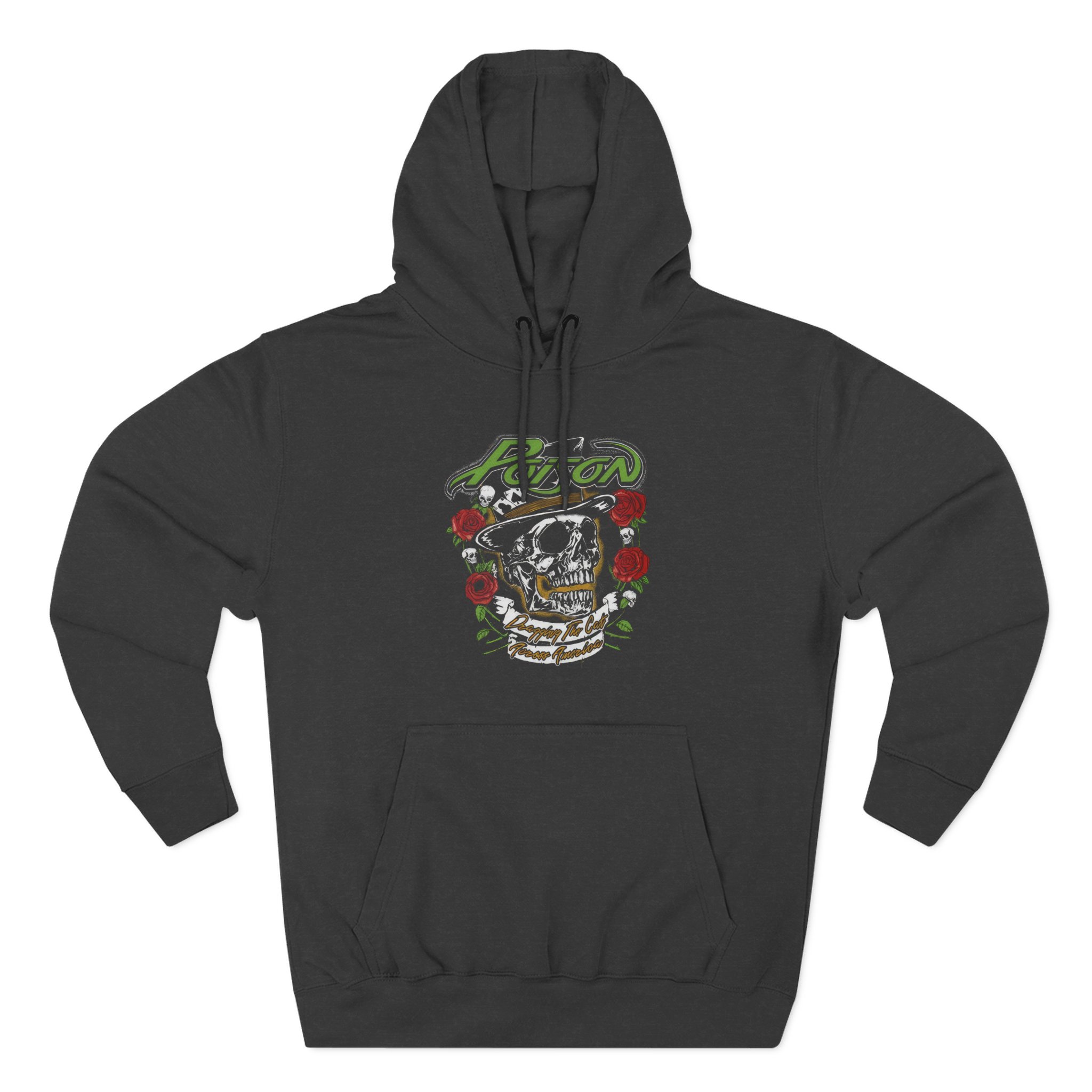 Poison Dragging the Cat Three-Panel Fleece Hoodie