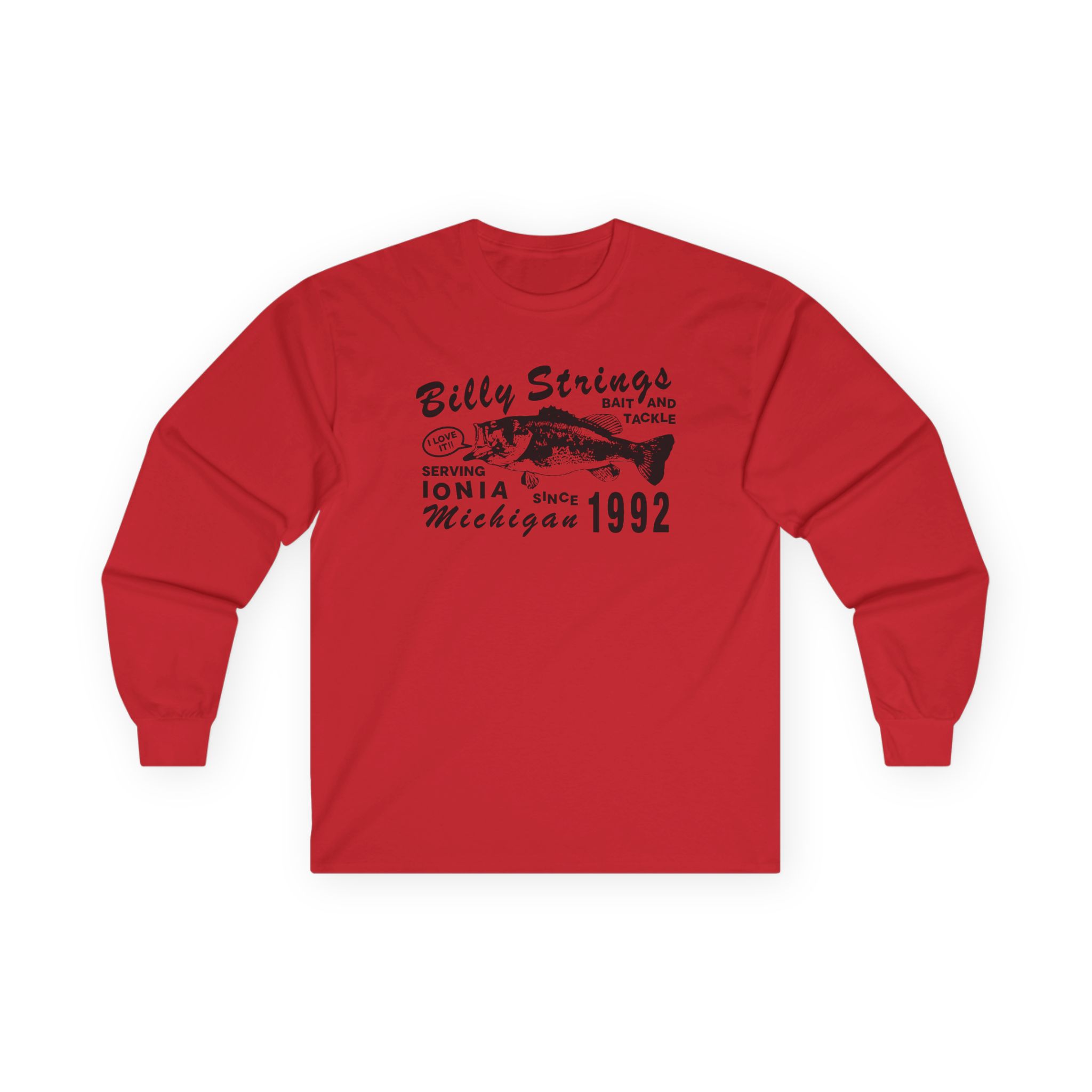 Billy Strings Bait & Tackle Unisex Ultra Cotton Long Sleeve Tee