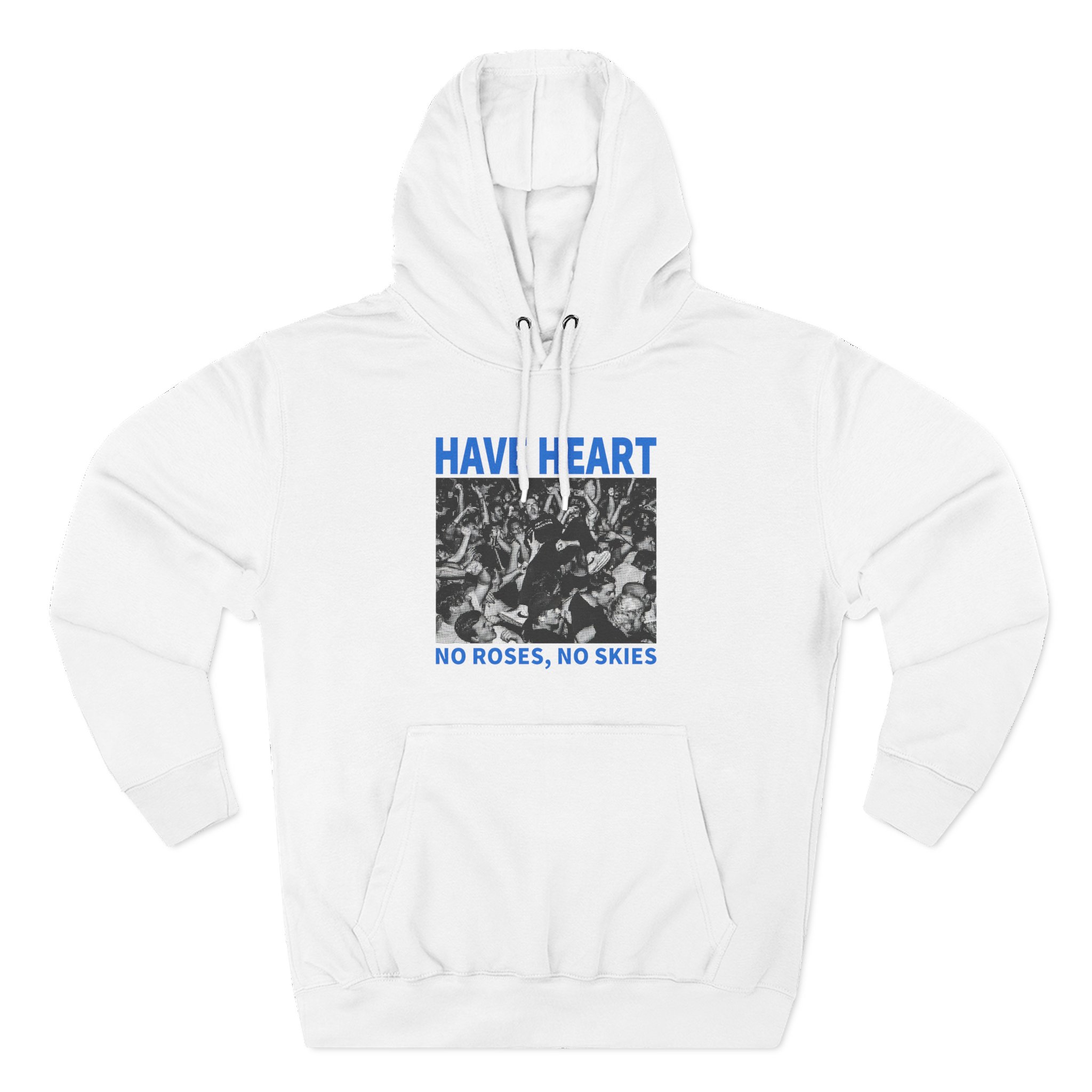 Have Heart No Roses, No Skies Three-Panel Fleece Hoodie