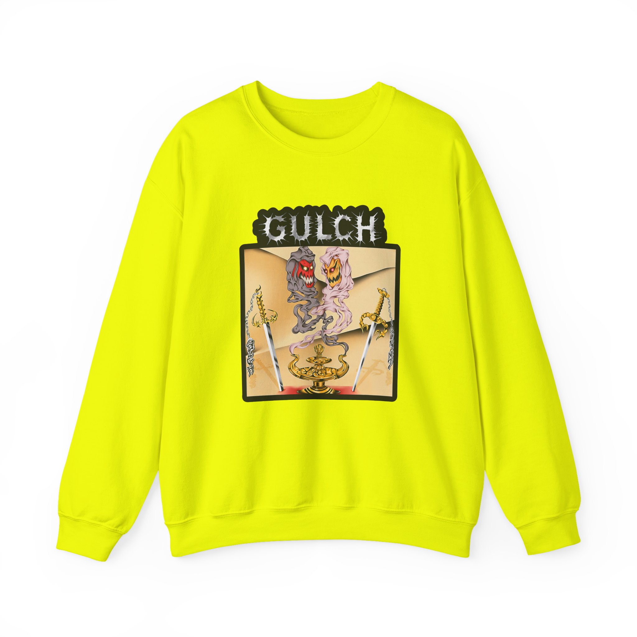 Gulch Music Art Unisex Heavy Blendâ„¢ Crewneck Sweatshirt