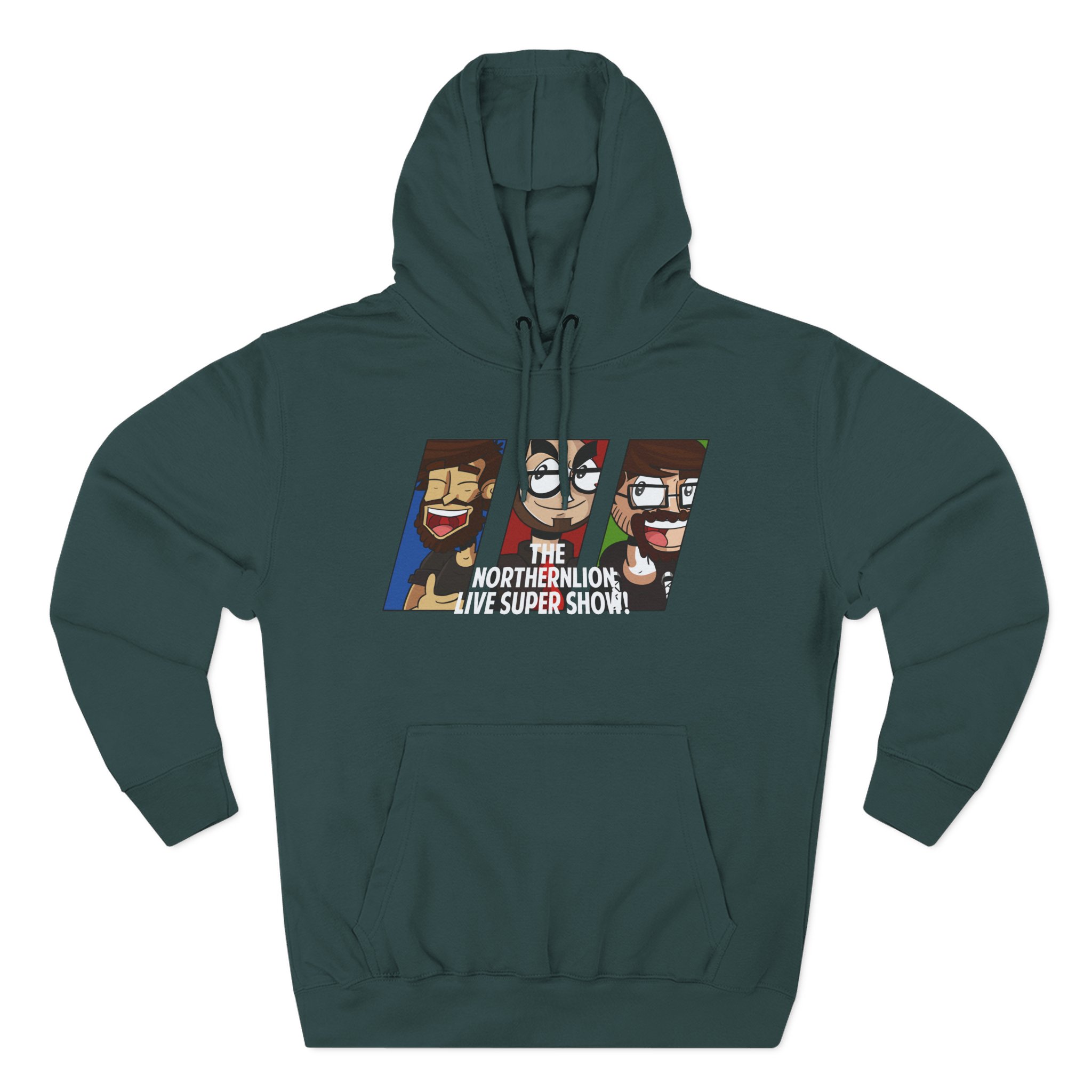 Northernlion Rebrand Three-Panel Fleece Hoodie