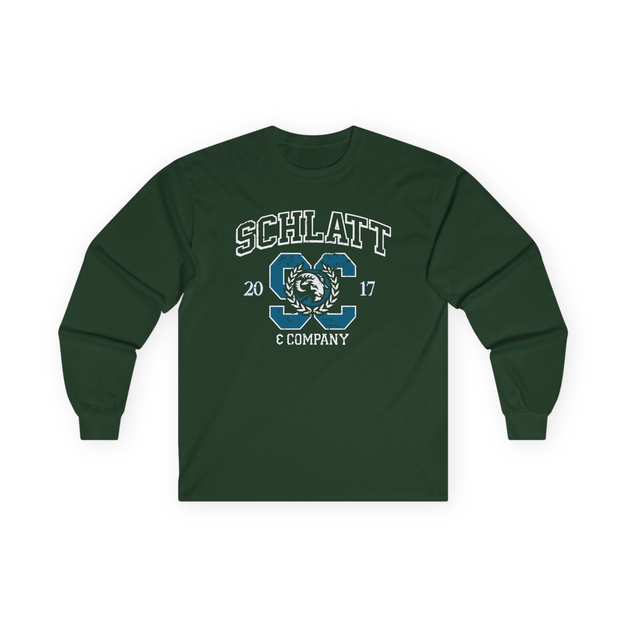 Jschlatt Schlatt & Co. Collegiate Unisex Ultra Cotton Long Sleeve Tee