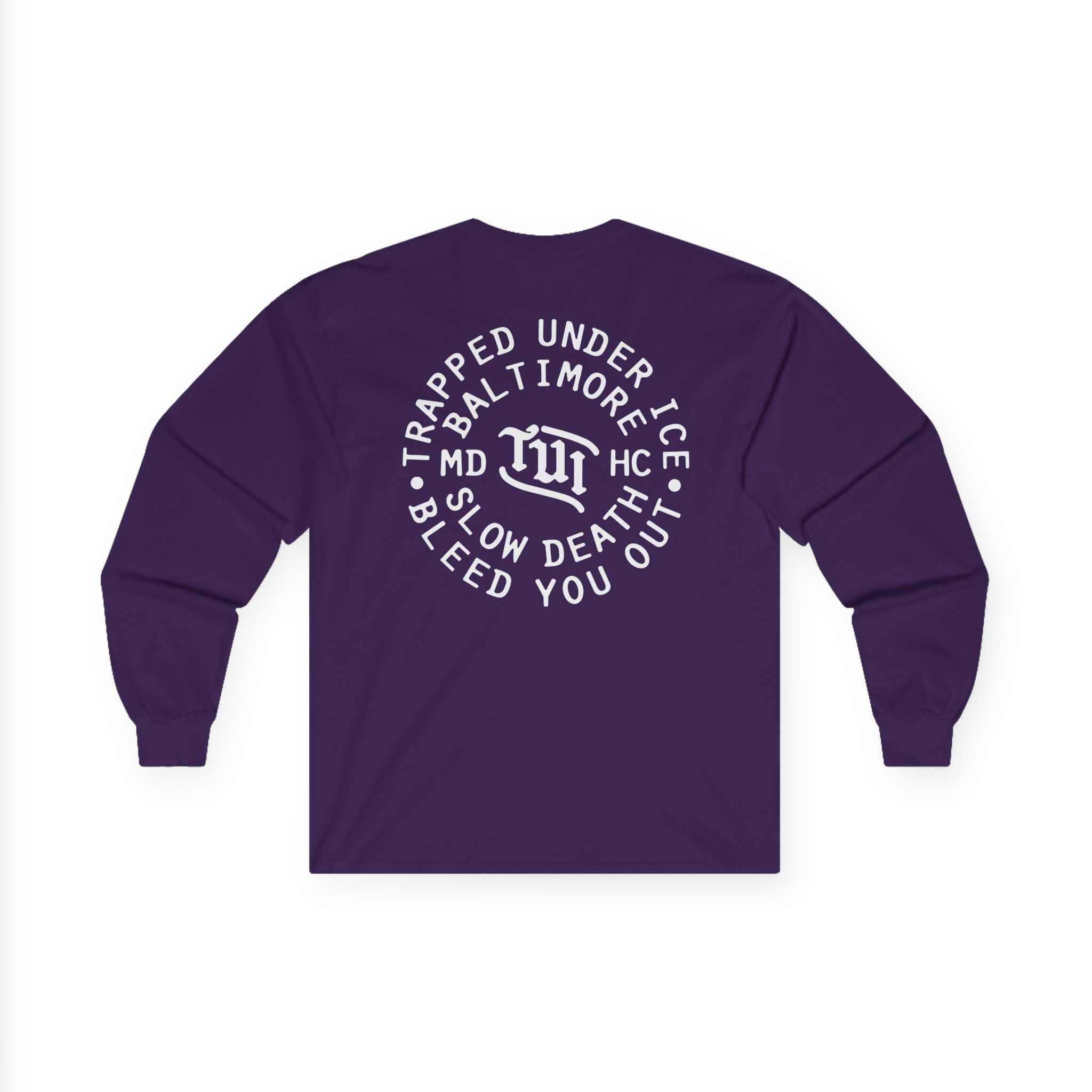 Trapped Under Ice Bleed You Out Unisex Ultra Cotton Long Sleeve Tee