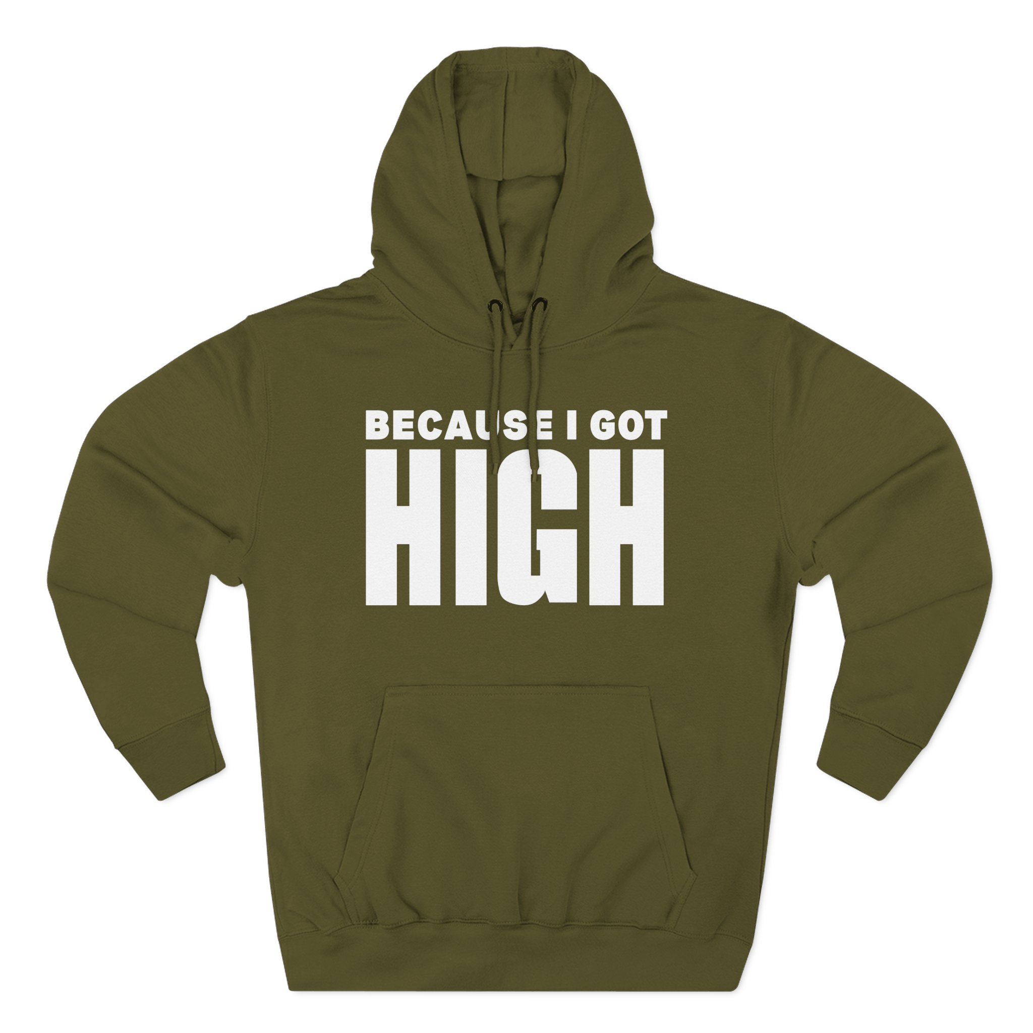 Afroman Because I Got High Three-Panel Fleece Hoodie