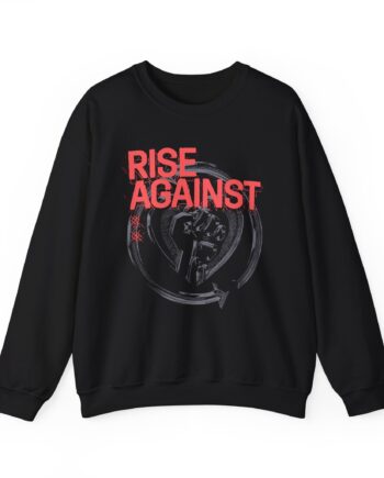 Rise Against Dual Heartfist Logo Unisex Heavy Blend™ Crewneck Sweatshirt