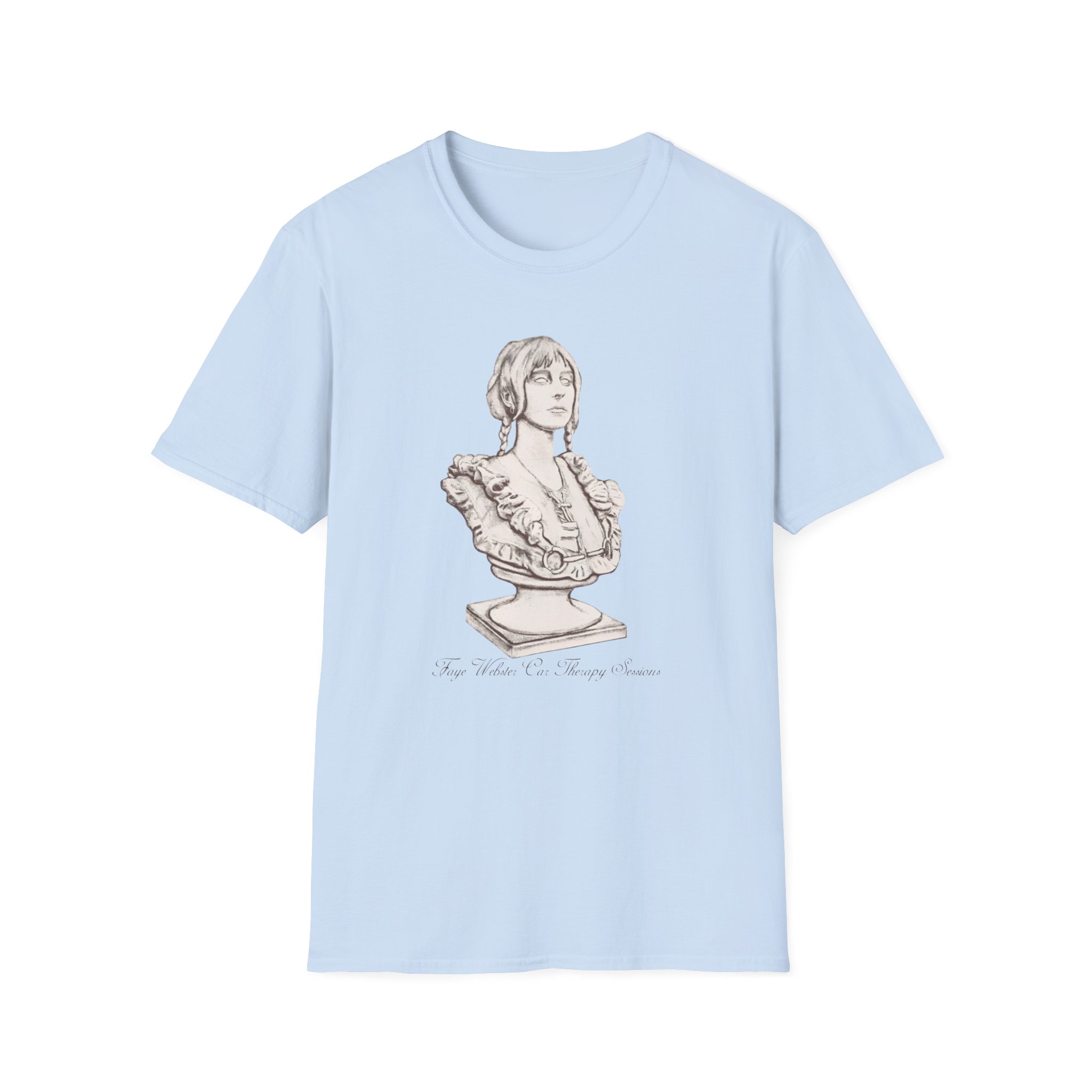 Faye Webster Car Therapy Sessions Bust Unisex Softstyle T-Shirt