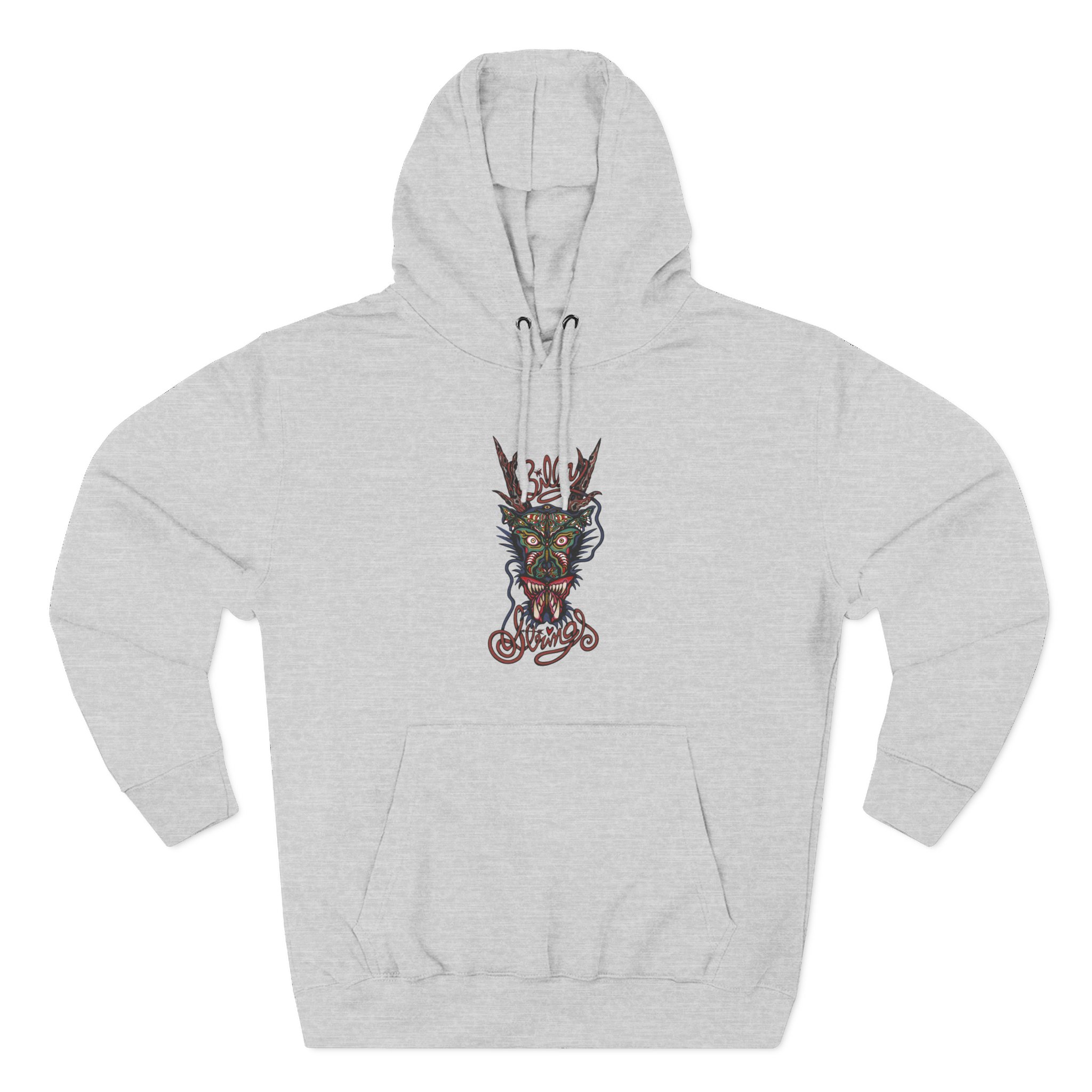 Billy Strings Butterfly Dragon Three-Panel Fleece Hoodie