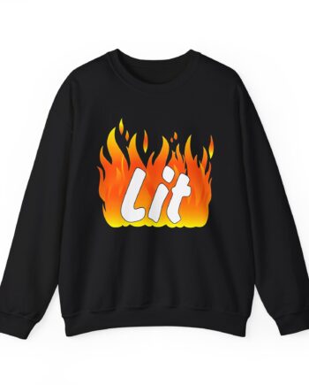 Dobre brothers Lit fire Unisex Heavy Blend™ Crewneck Sweatshirt