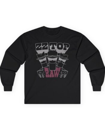 ZZ Top Raw Unisex Ultra Cotton Long Sleeve Tee