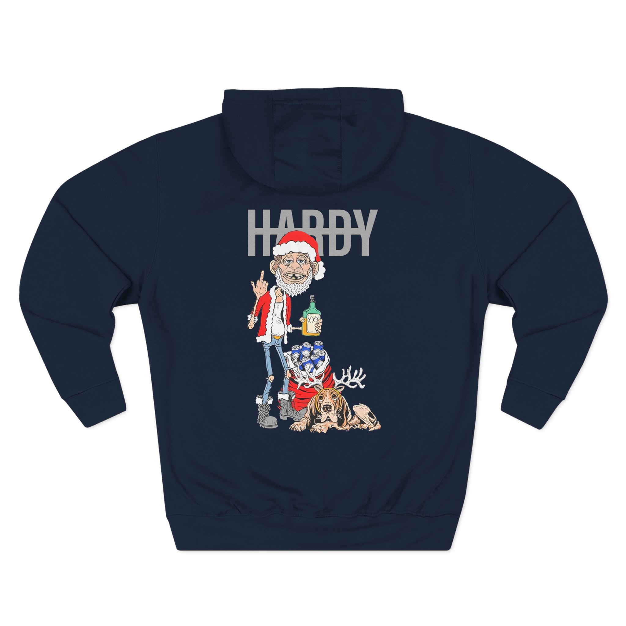 Hardy Jim Bob Holiday Three-Panel Fleece Hoodie