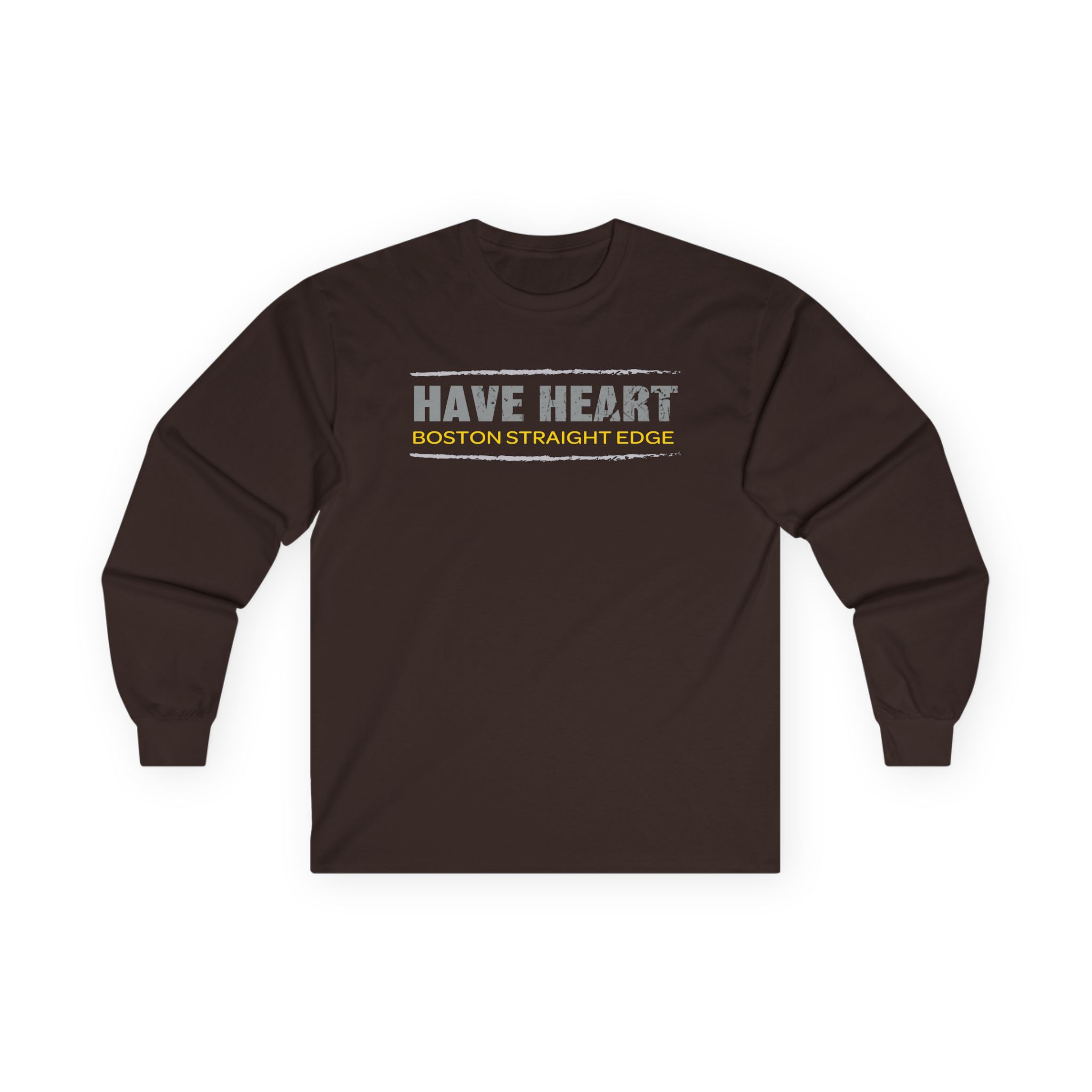 Have Heart Boston Straight Edge Unisex Ultra Cotton Long Sleeve Tee