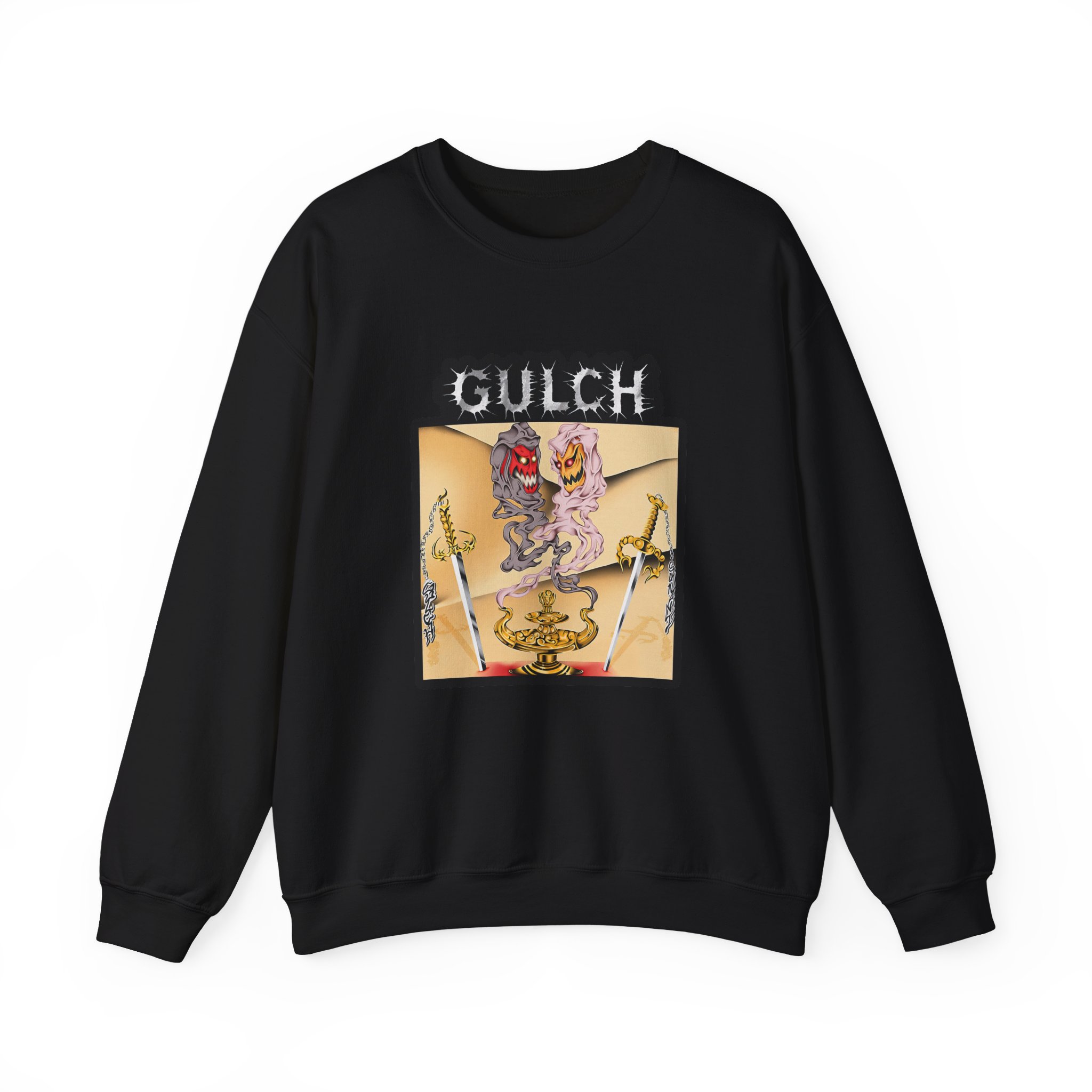 Gulch Music Art Unisex Heavy Blendâ„¢ Crewneck Sweatshirt