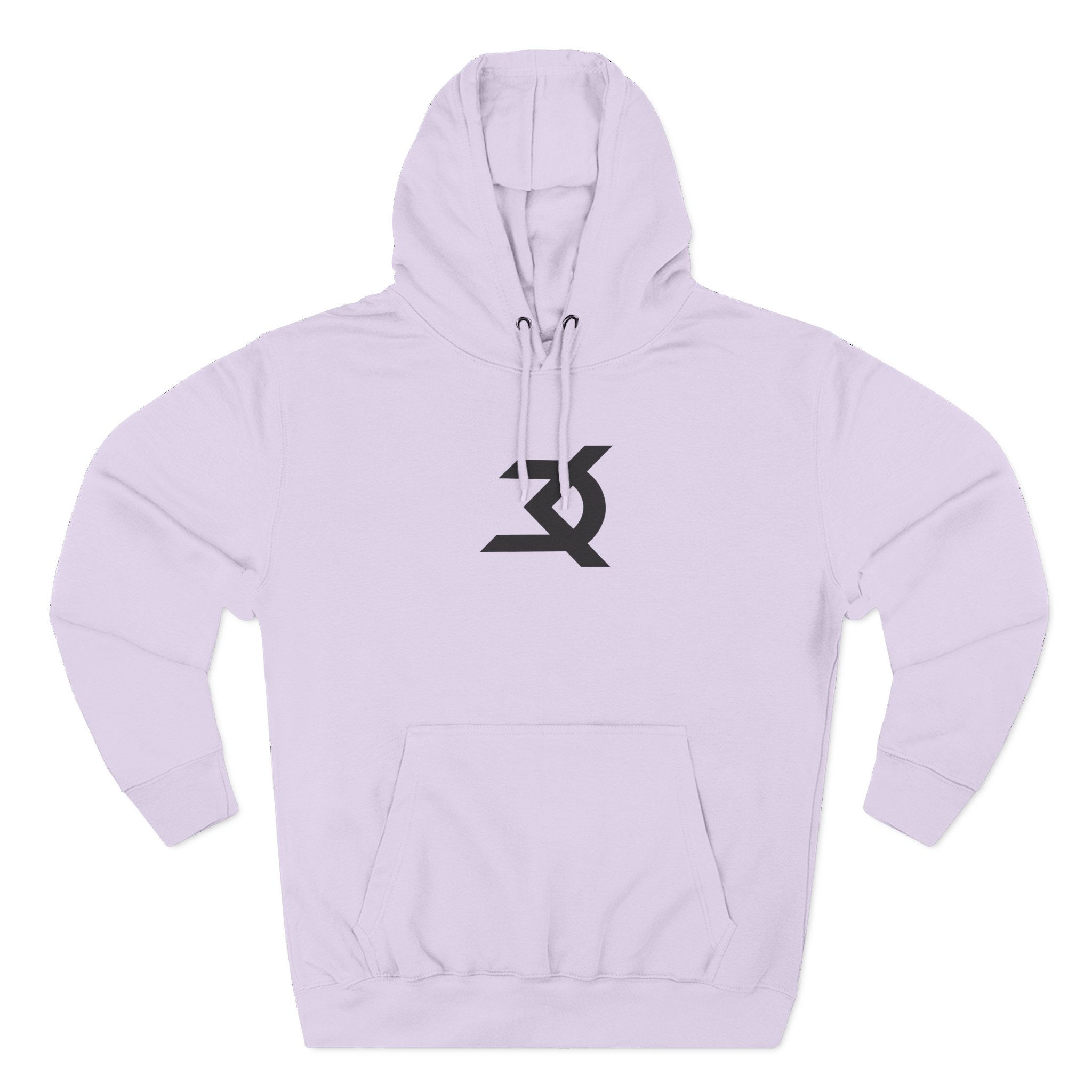 Dimitri K Three-Panel Fleece Hoodie