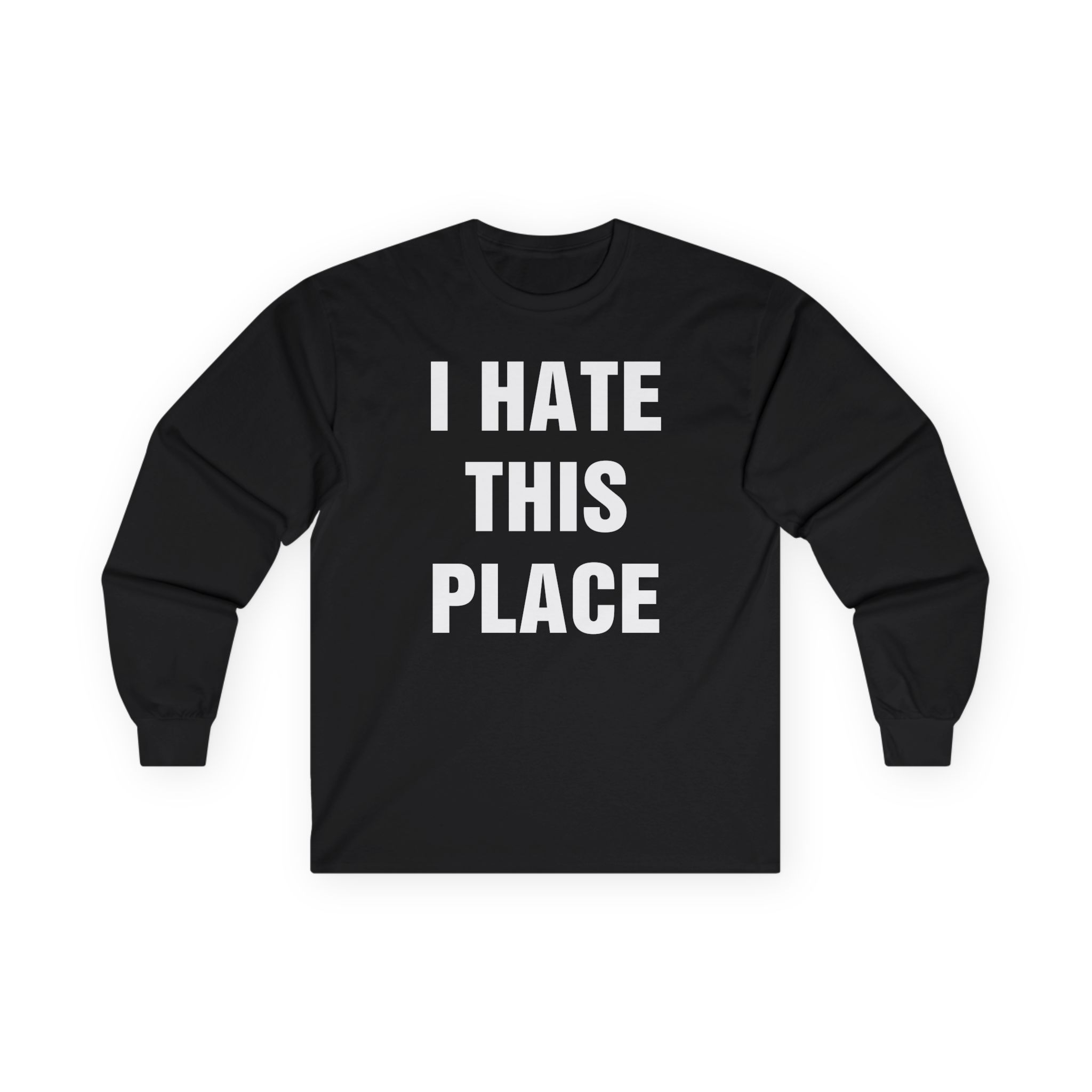 Hot Water Music I Hate This Place Unisex Ultra Cotton Long Sleeve Tee