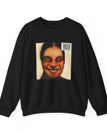 Aphex Twin I Care Because You Do  Album Cover Unisex Heavy Blend™ Crewneck Sweatshirt