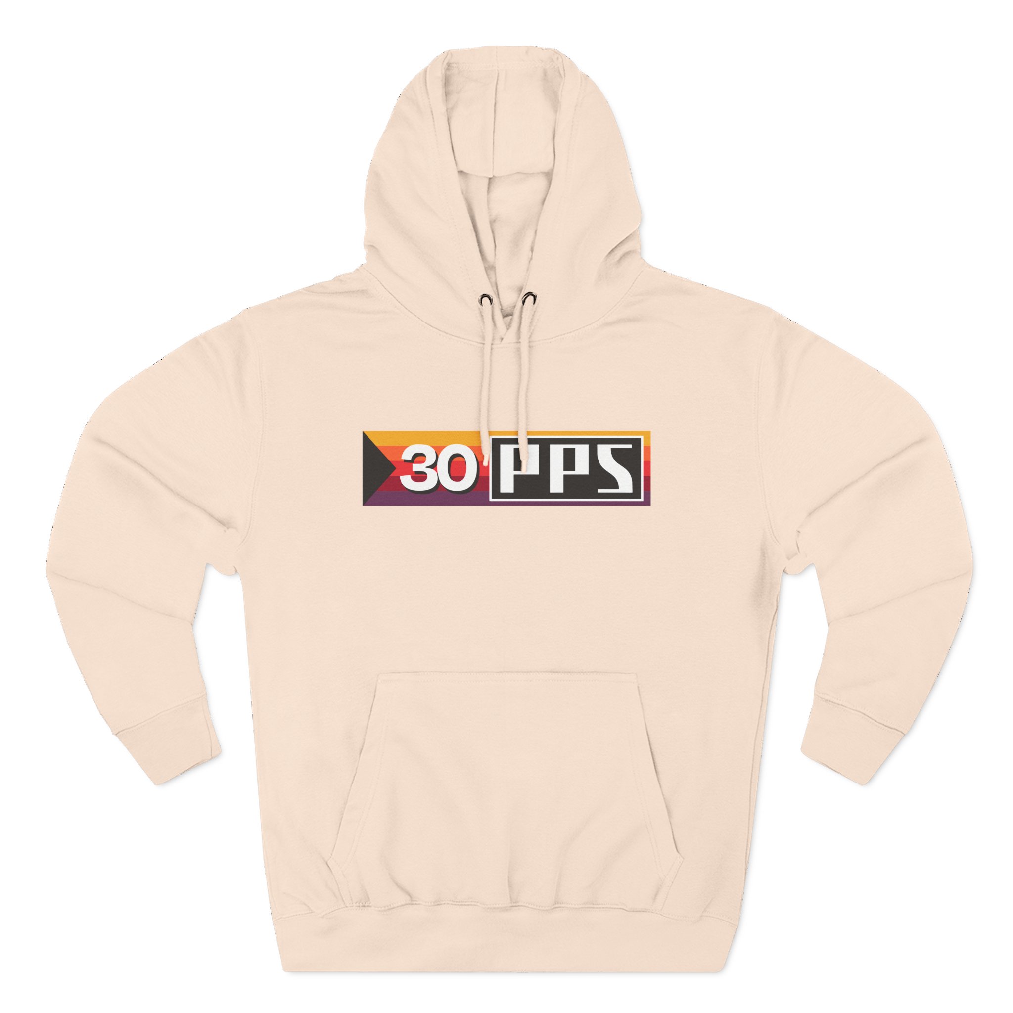Lofe 30pps Three-Panel Fleece Hoodie