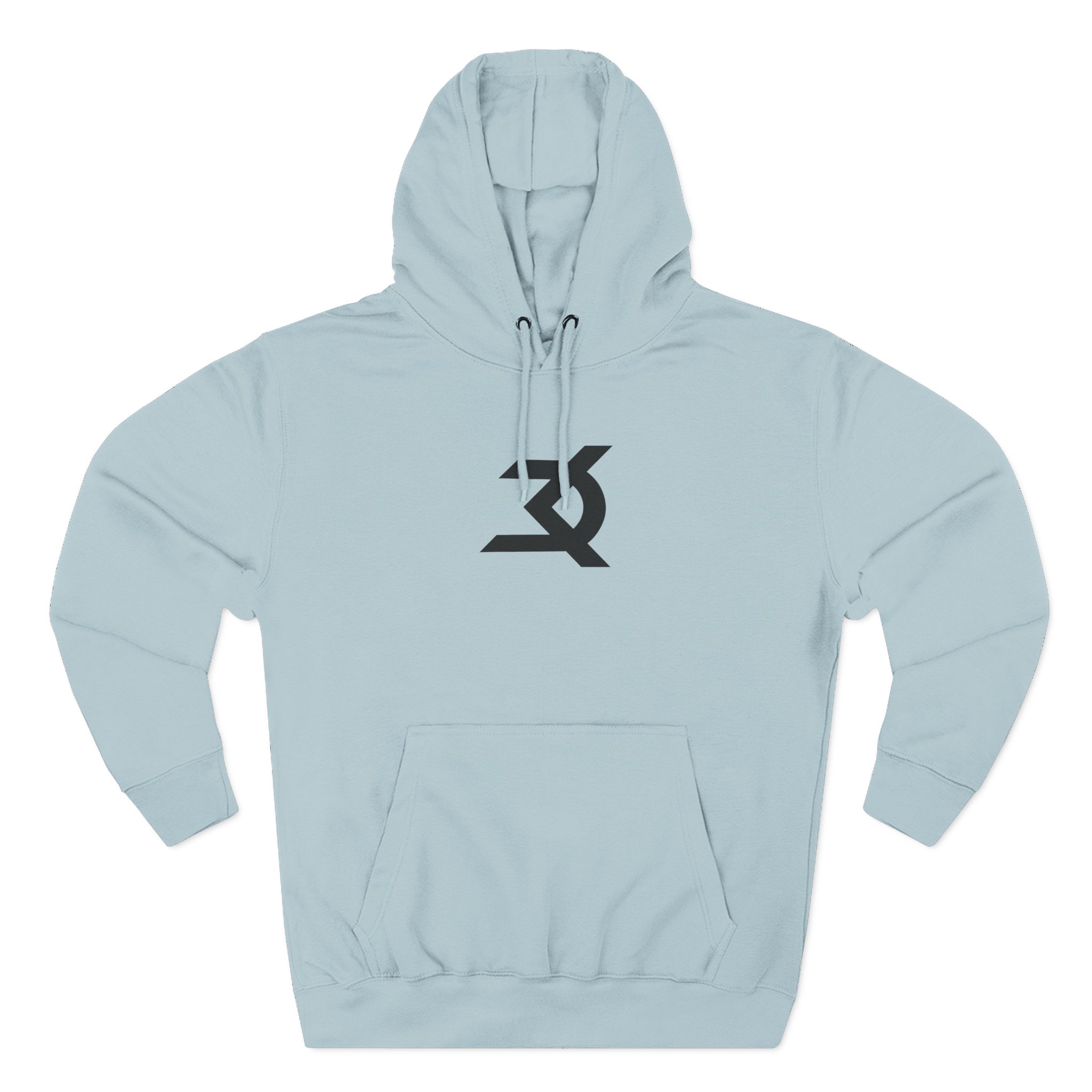 Dimitri K Three-Panel Fleece Hoodie