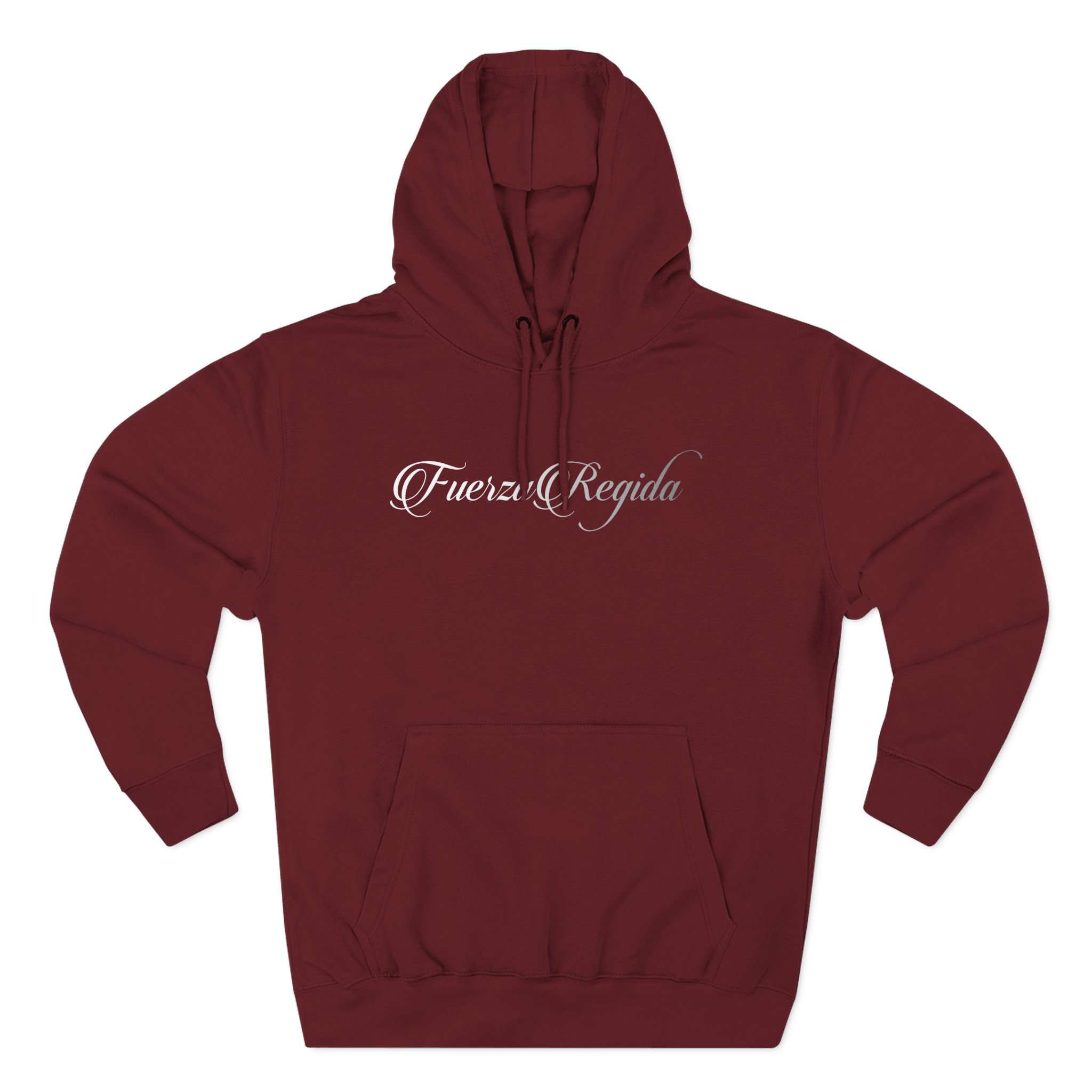 Fuerza Regida Script Heavyweight Three-Panel Fleece Hoodie