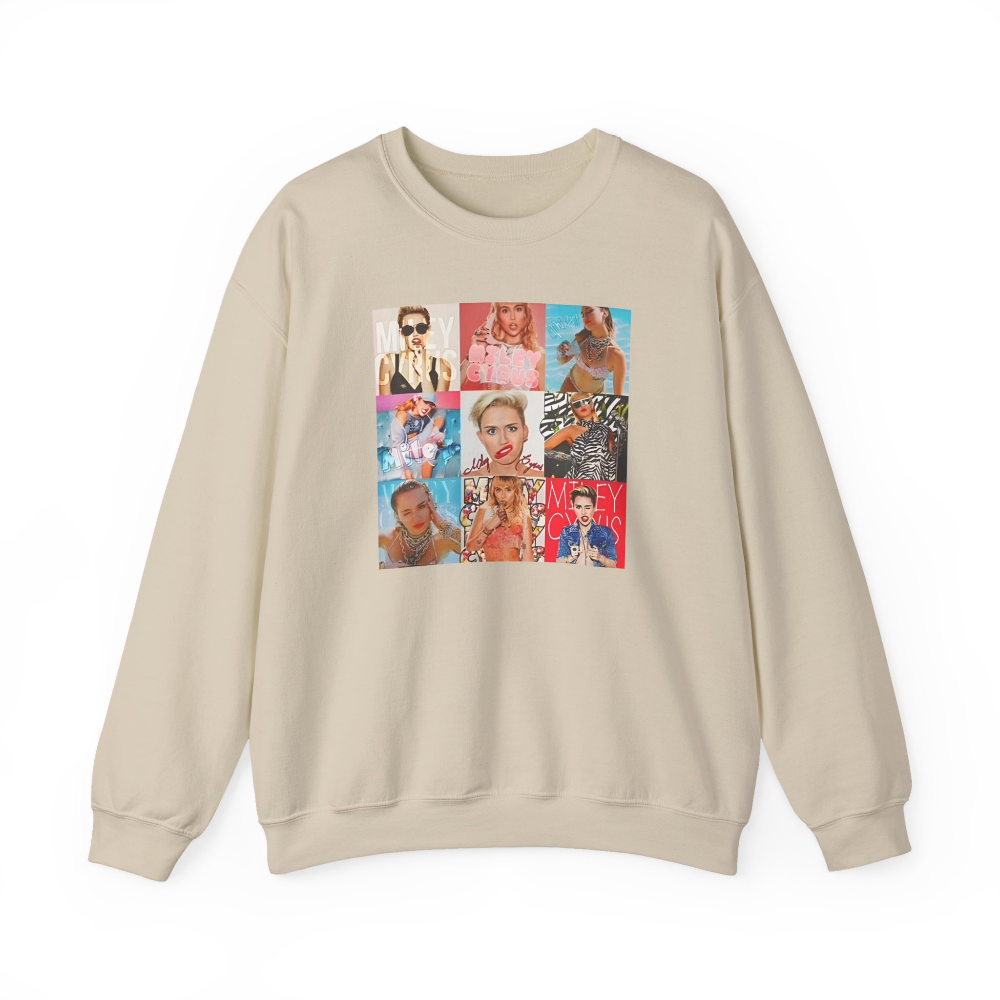 Miley Cyrus Serving Face South America Tour Unisex Heavy Blendâ„¢ Crewneck Sweatshirt