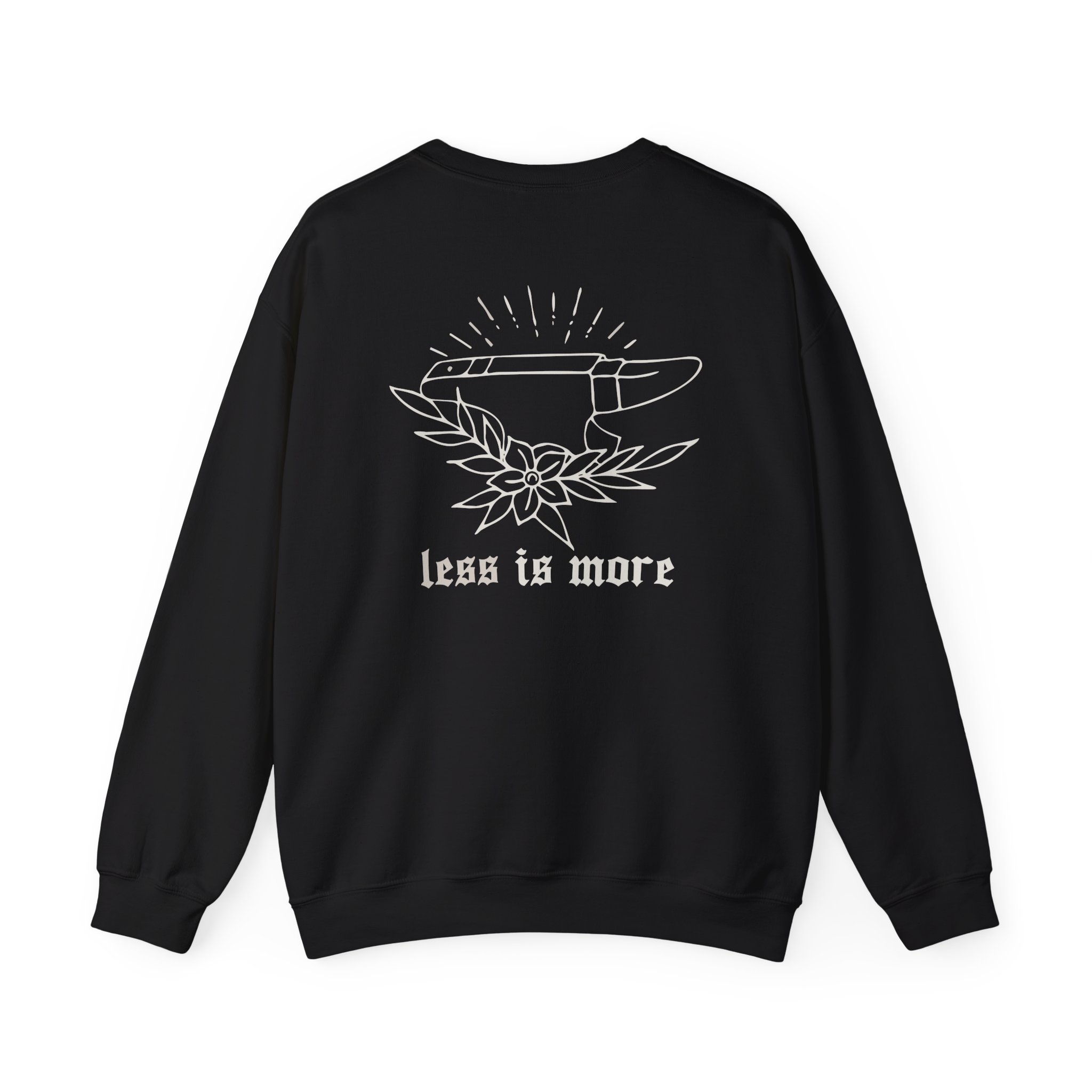Kublai Khan - Less is More Unisex Heavy Blendâ„¢ Crewneck Sweatshirt