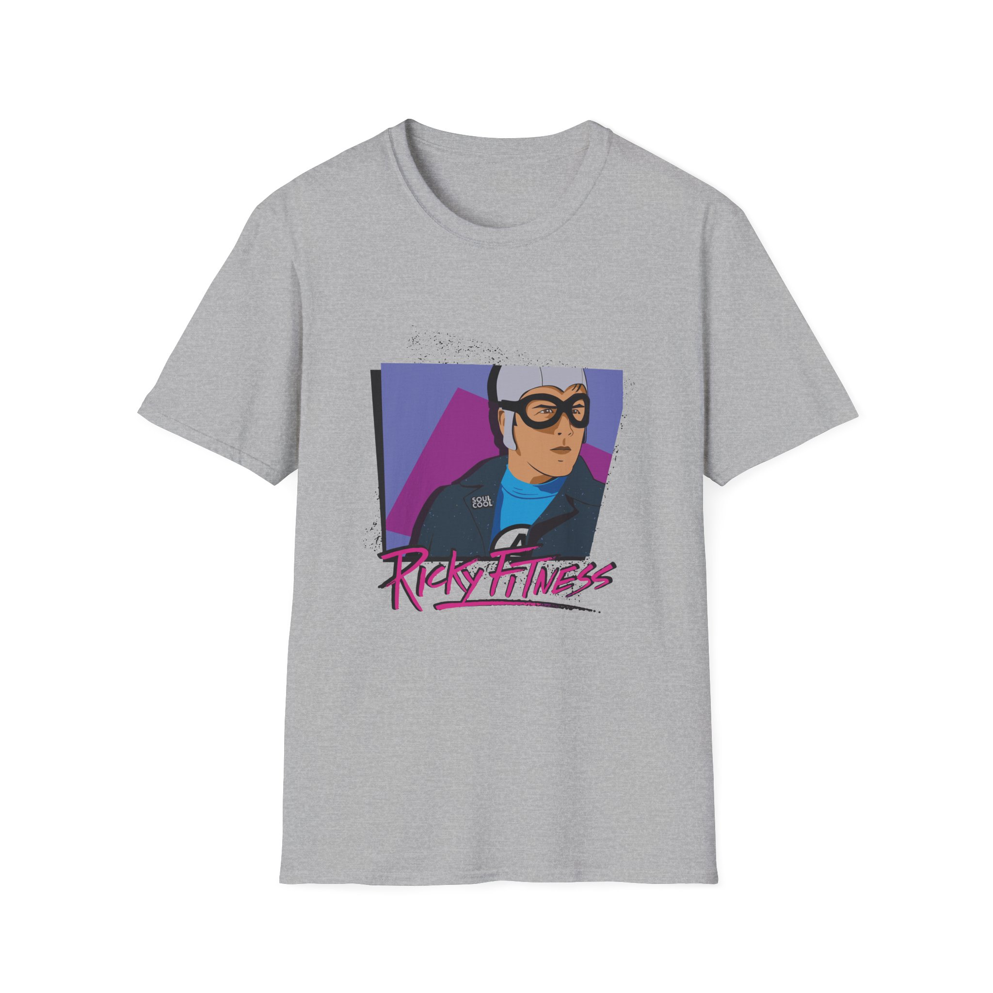 The Aquabats Ricky Fitness Soul Cool Unisex Softstyle T-shirt