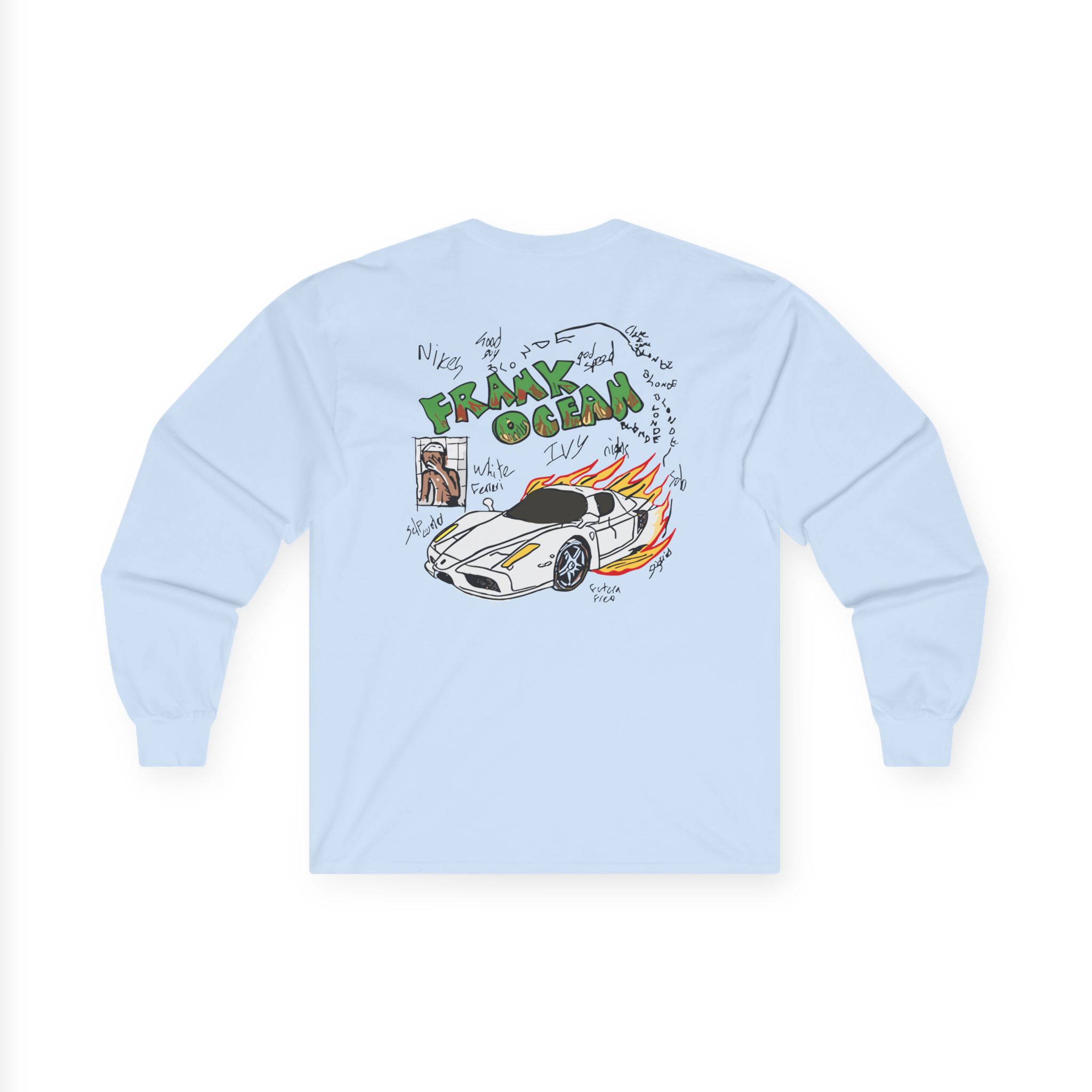 Frank Ocean Blond Art Unisex Ultra Cotton Long Sleeve Tee