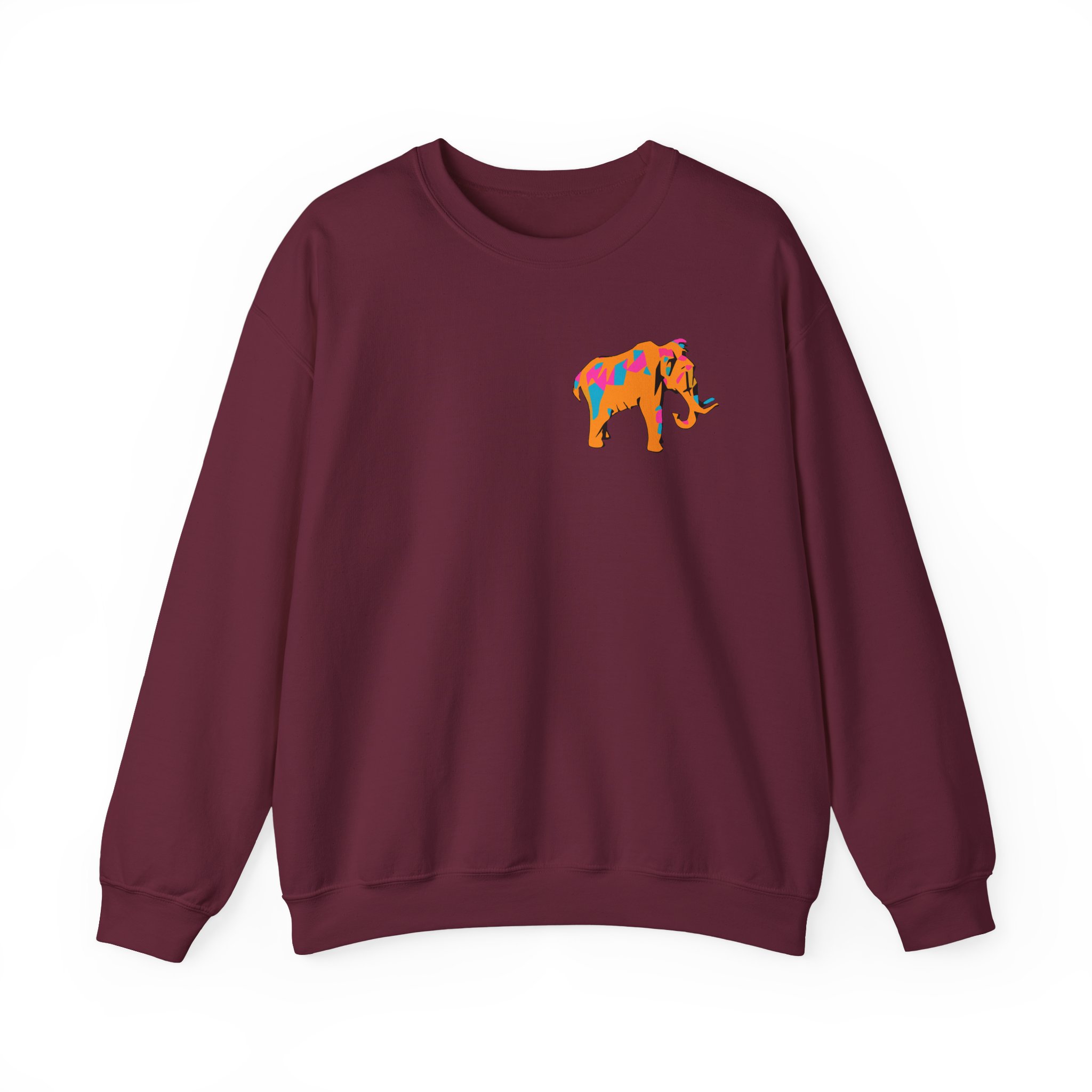 Mammoth Club Tangerine Unisex Heavy Blendâ„¢ Crewneck Sweatshirt
