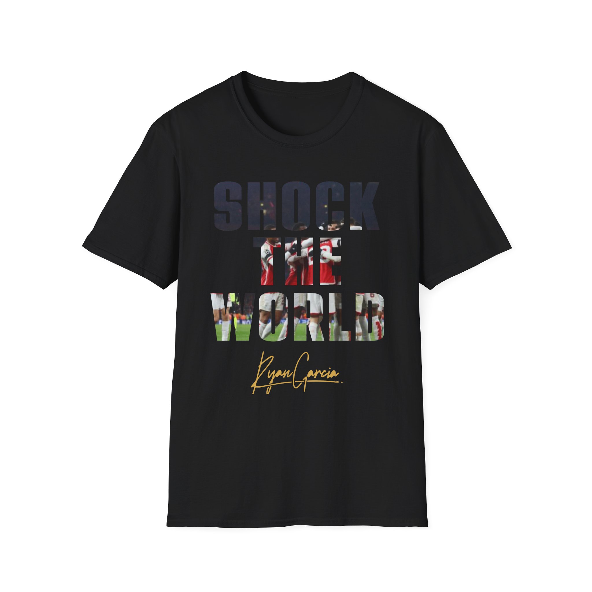 Ryan Garcia shock the world Unisex Softstyle T-Shirt