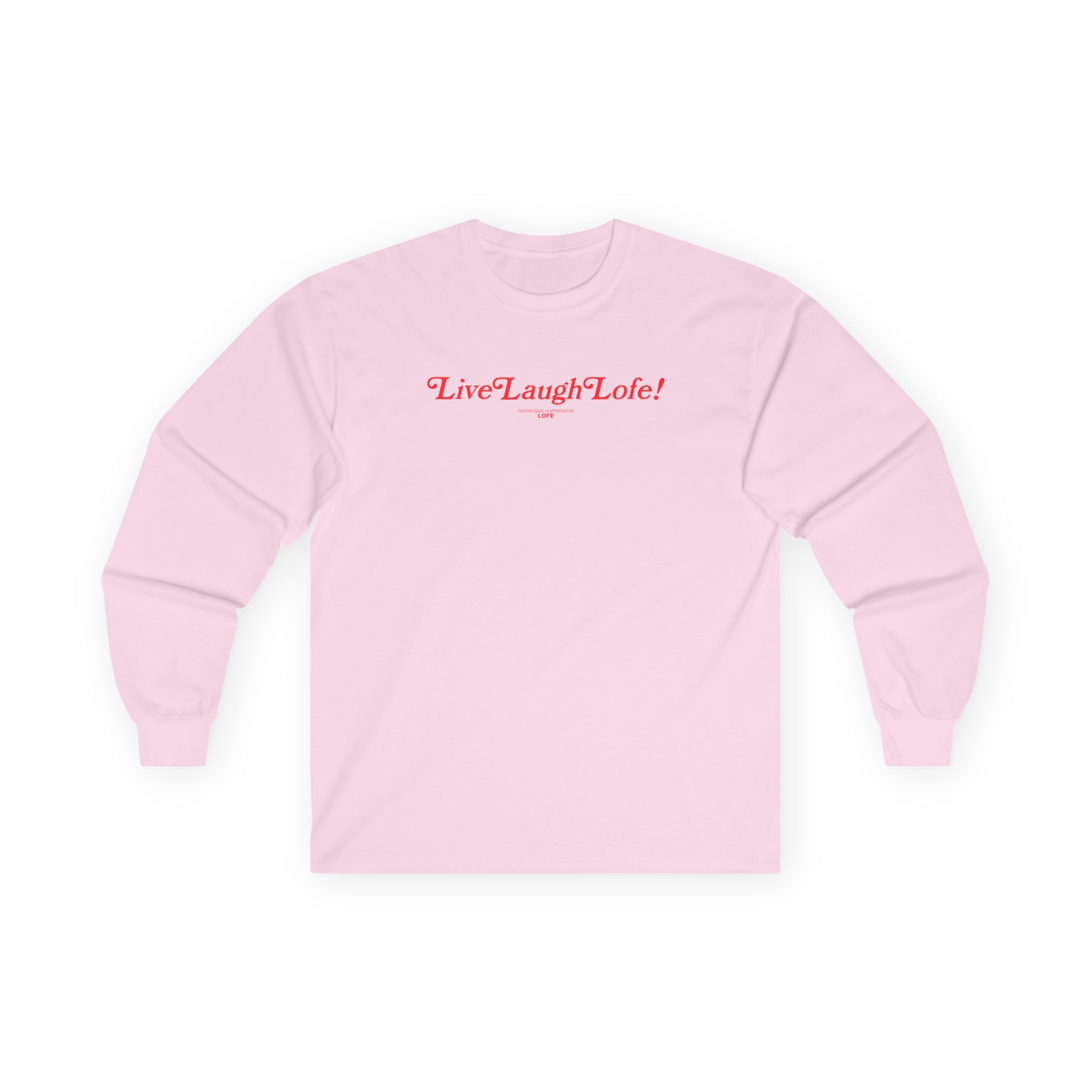 Life Lauge Lofe Unisex Ultra Cotton Long Sleeve Tee