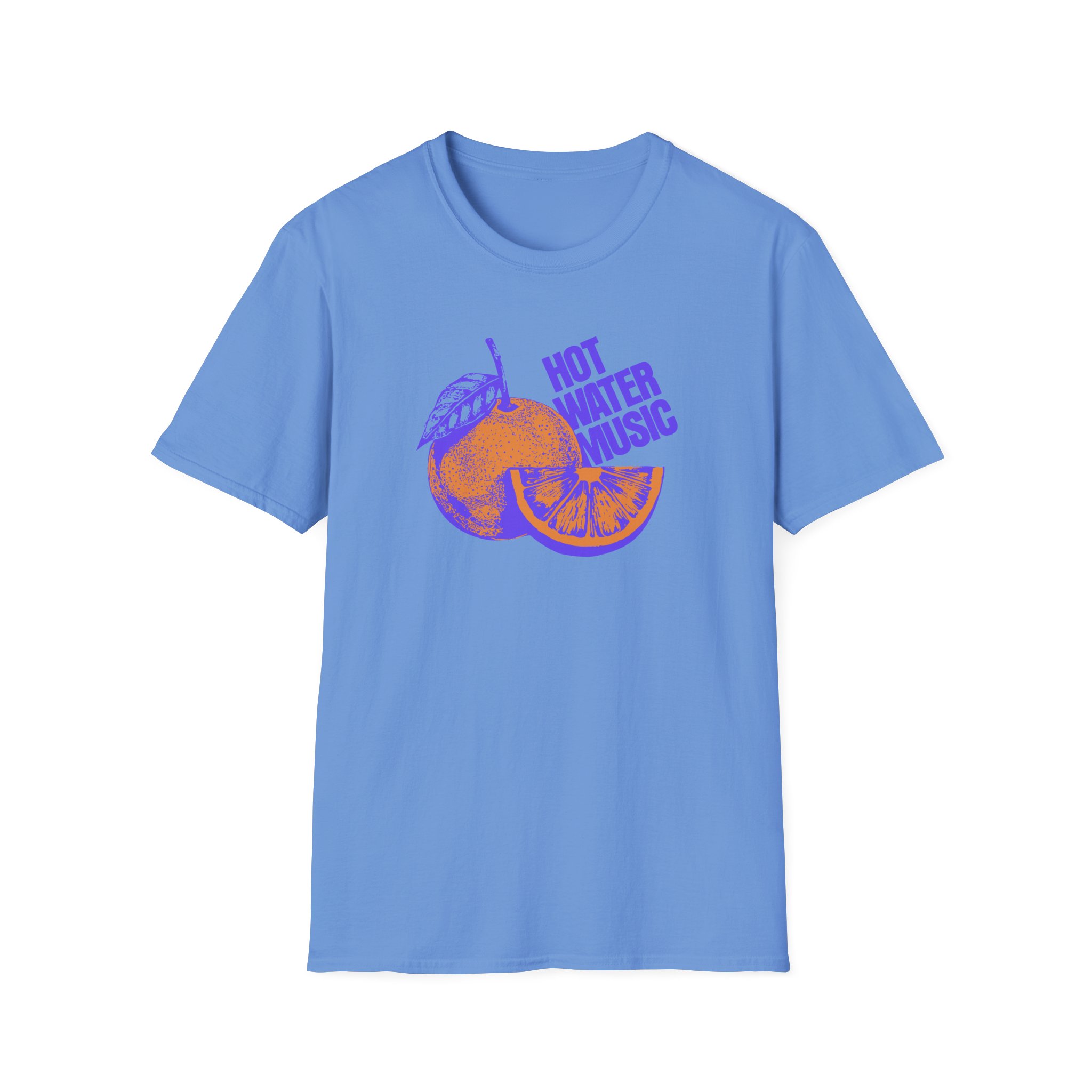 Hot Water Music Florida Orange Unisex Softstyle T-Shirt