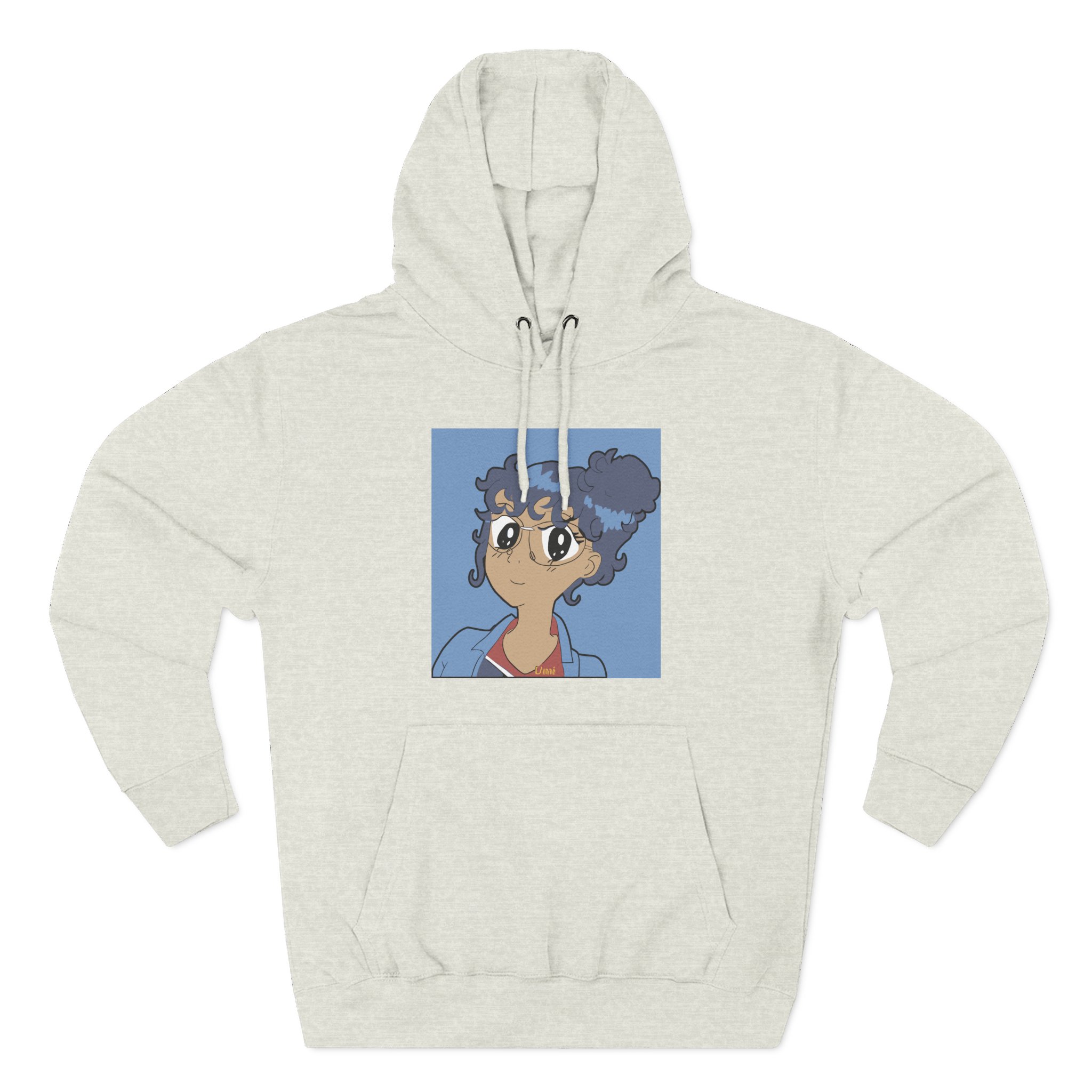 Umi Anime Three-Panel Fleece Hoodie