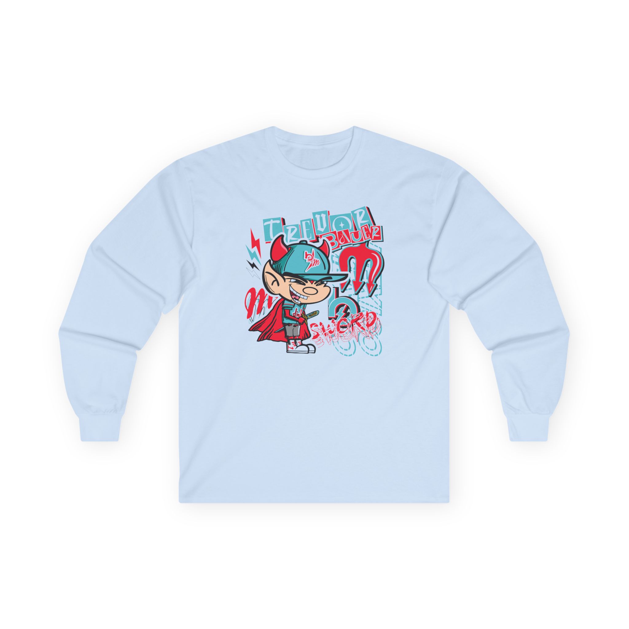 Trevor Bauer Diablo's Cartoon Unisex Ultra Cotton Long Sleeve Tee
