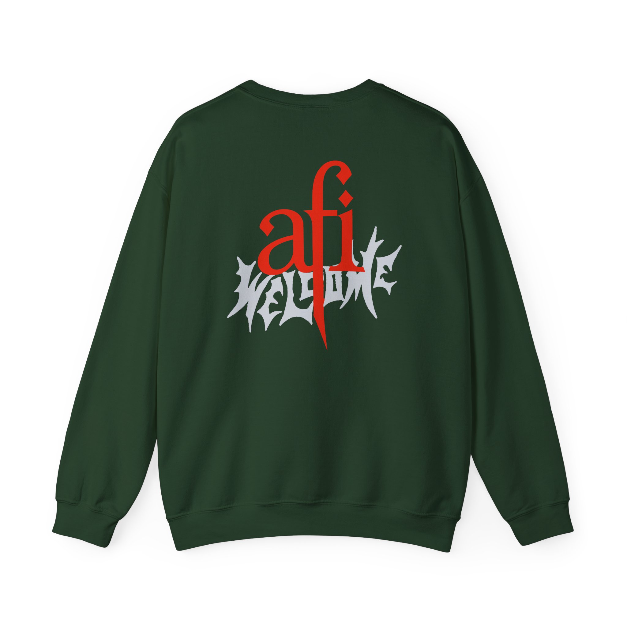 Afi X Welcome Nowhere Unisex Heavy Blendâ„¢ Crewneck Sweatshirt