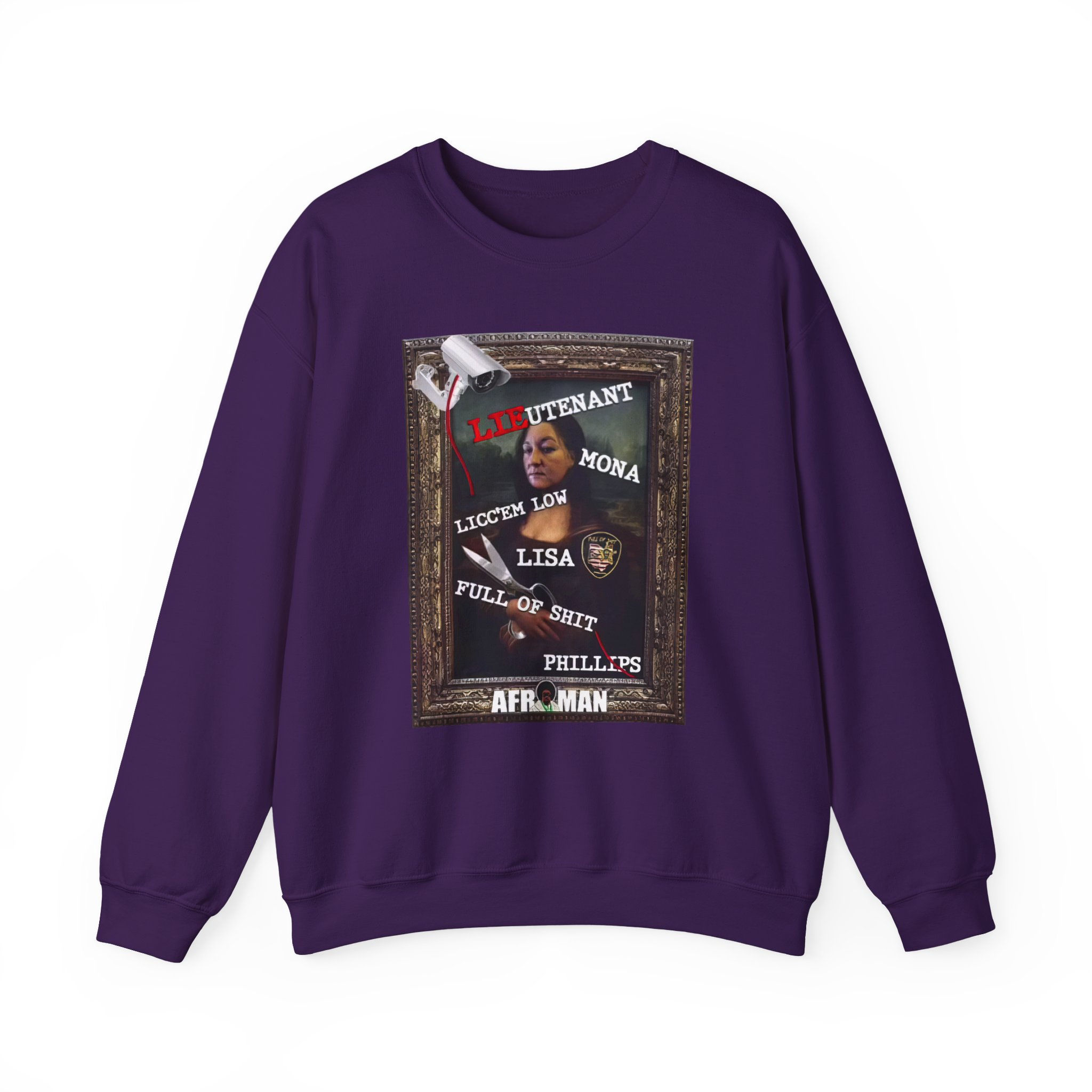 Afroman Lt Licc’em Low Lisa Full of Shit Phillips Unisex Heavy Blend™ Crewneck Sweatshirt