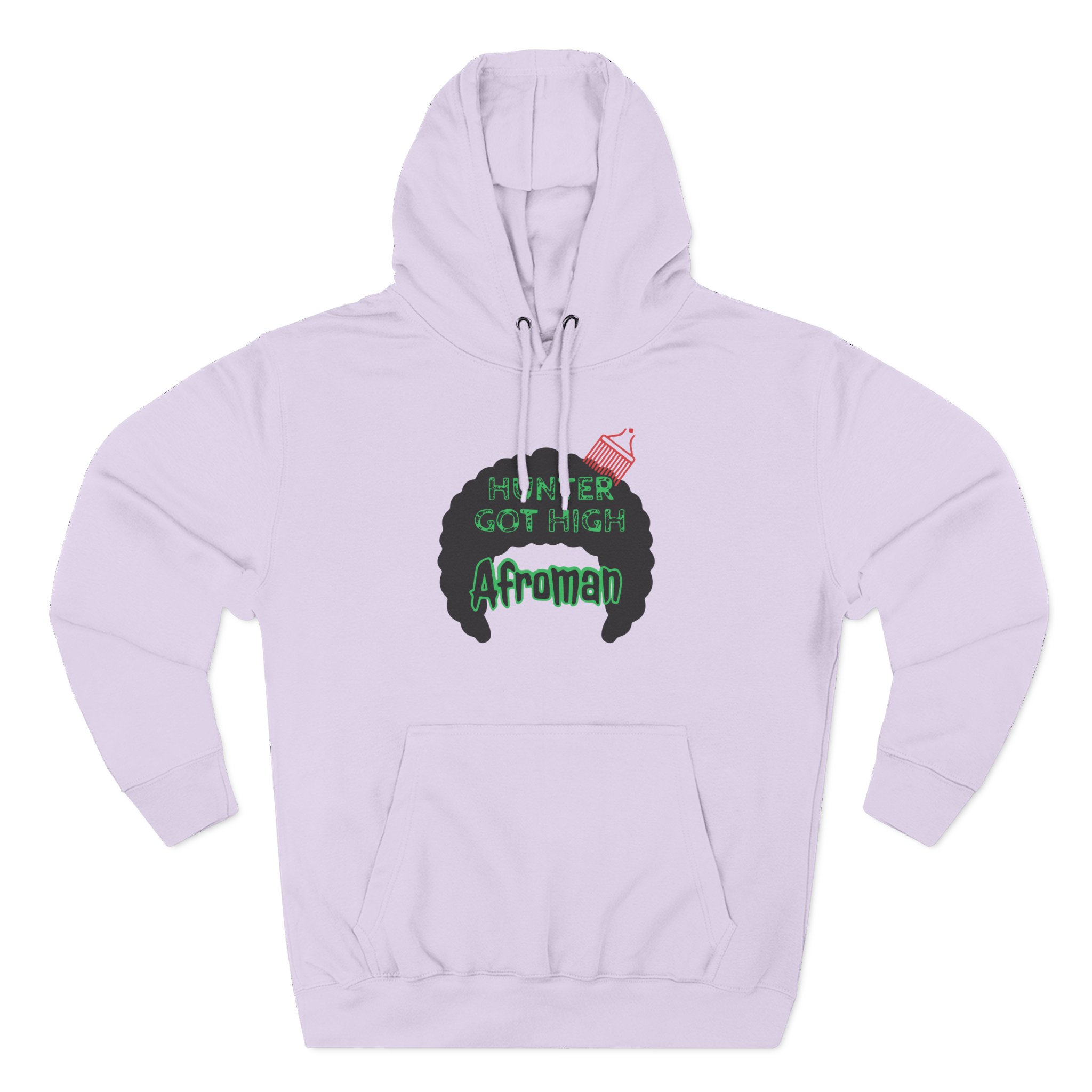 Afroman Hunter Got High Three-Panel Fleece Hoodie